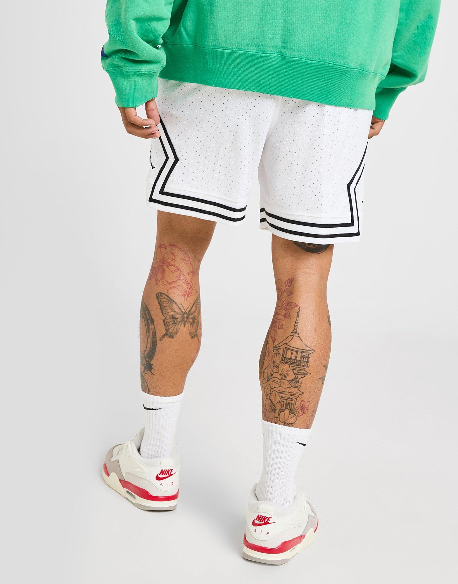 Krótkie spodenki, szorty męskie JORDAN SHORTY M J DF SPRT DMND SHORT HF9910-100 Biały