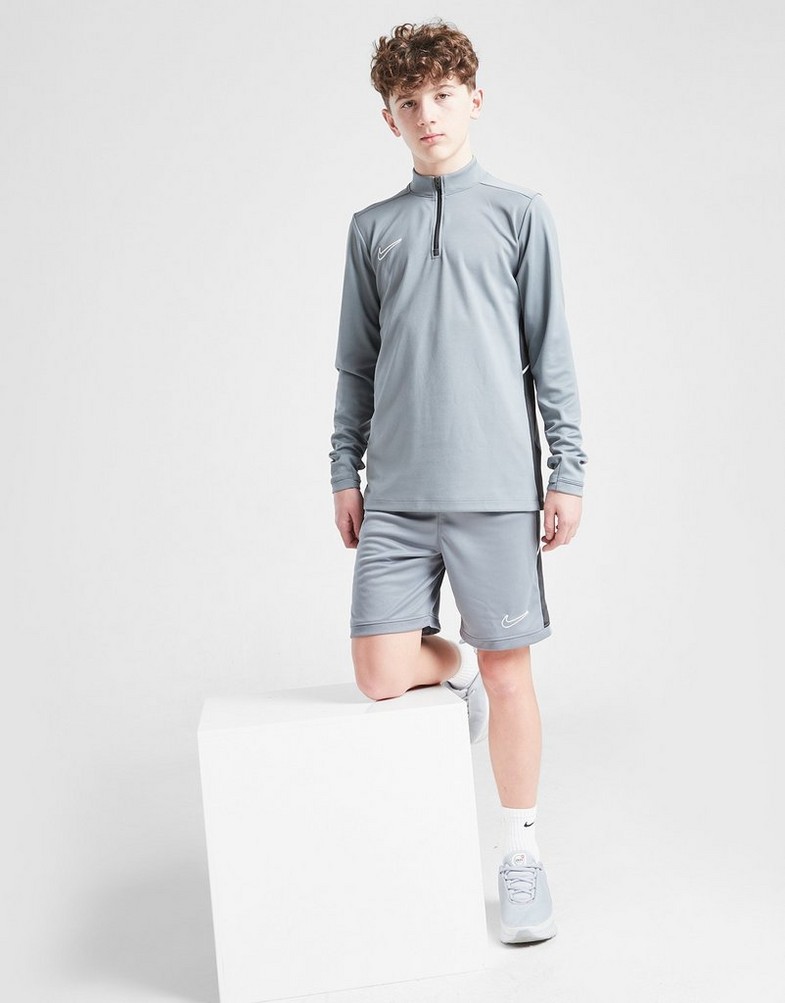 Dětské kraťasy NIKE ŠORTKY  K NK DF ACD25 SHORT K 7IN -PD HJ3718-065 Šedá