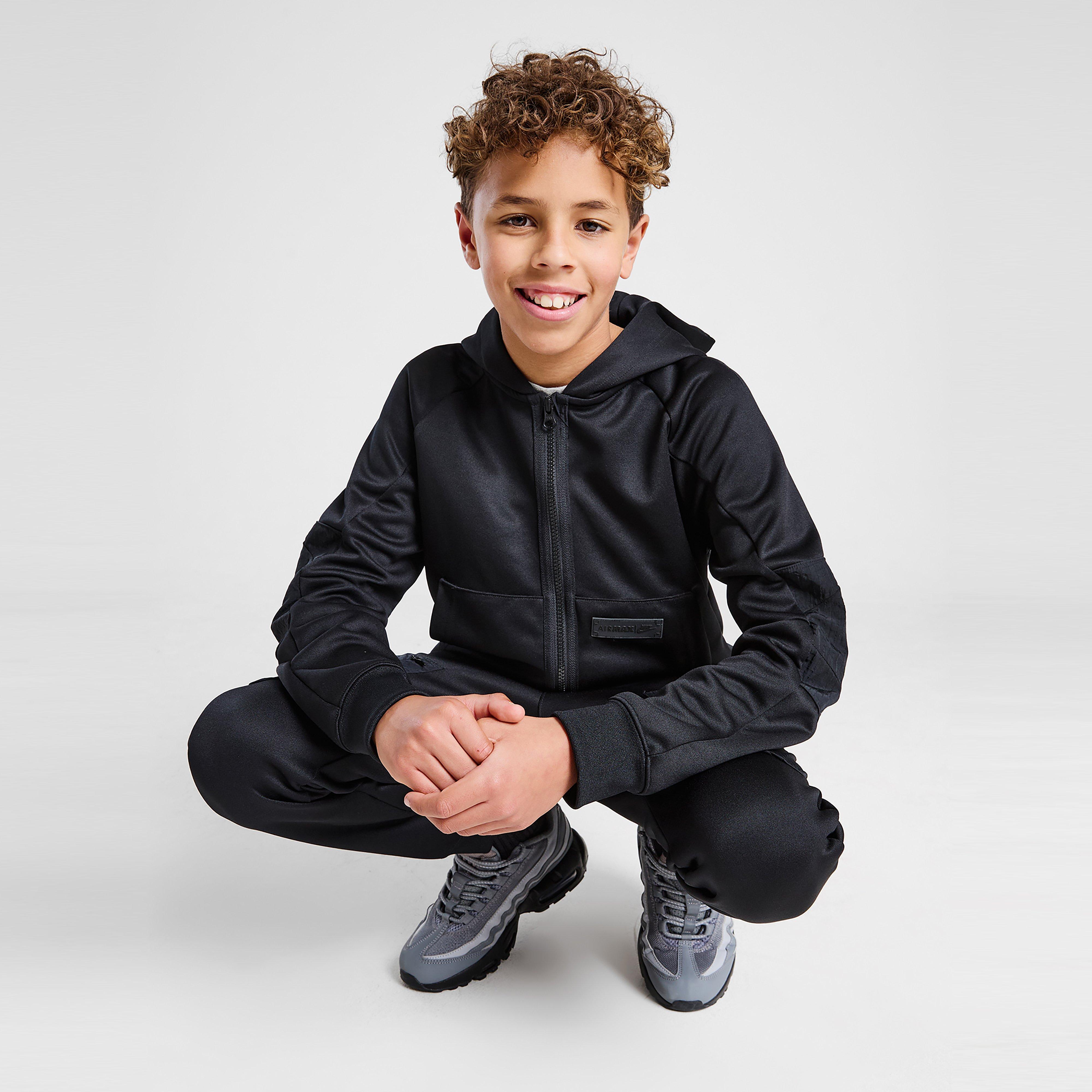 Detská mikina NIKE MIKINA ROZEPÍNACÍ S KAPUCÍ B NSW AIR MAX PK B