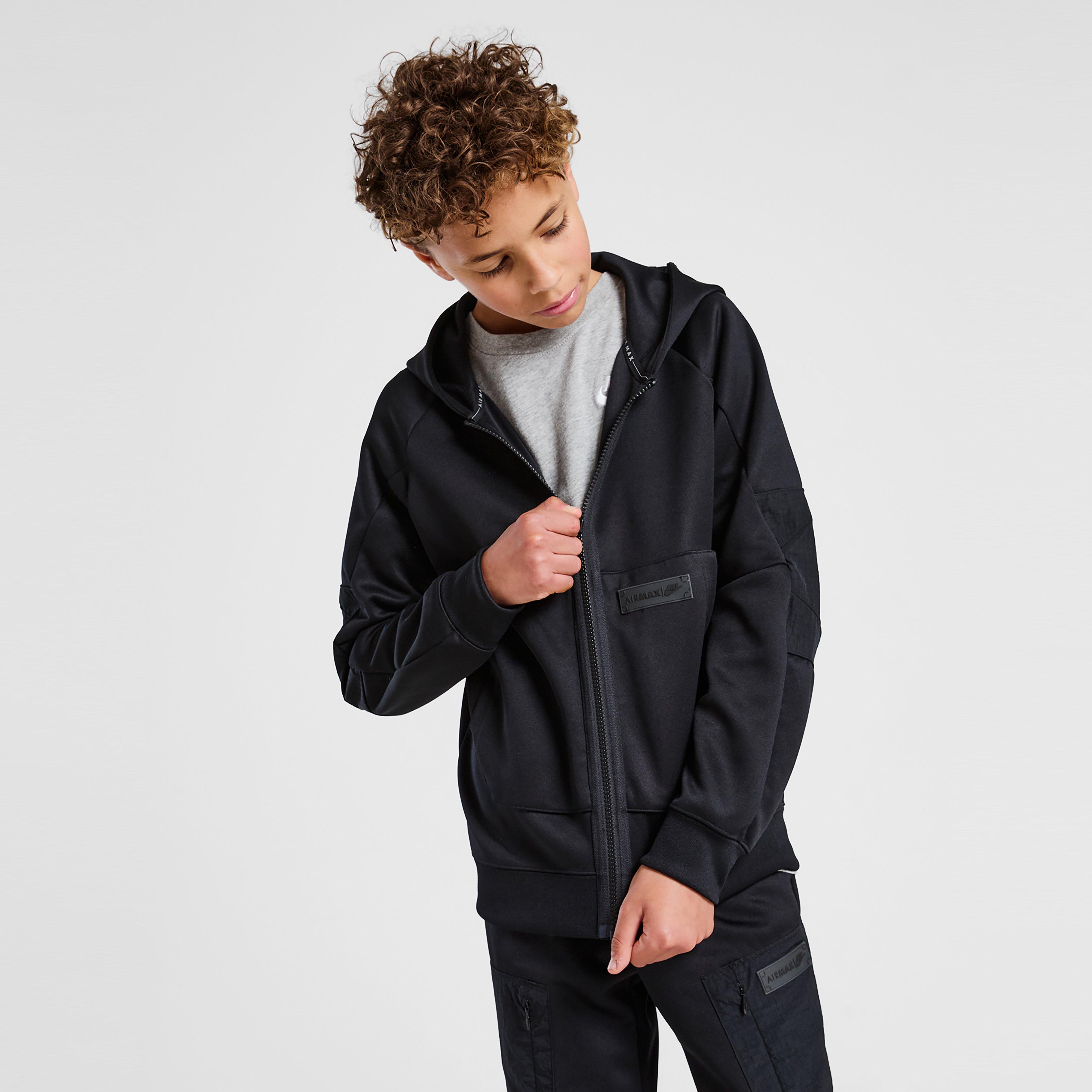 Detská mikina NIKE MIKINA ROZEPÍNACÍ S KAPUCÍ B NSW AIR MAX PK B