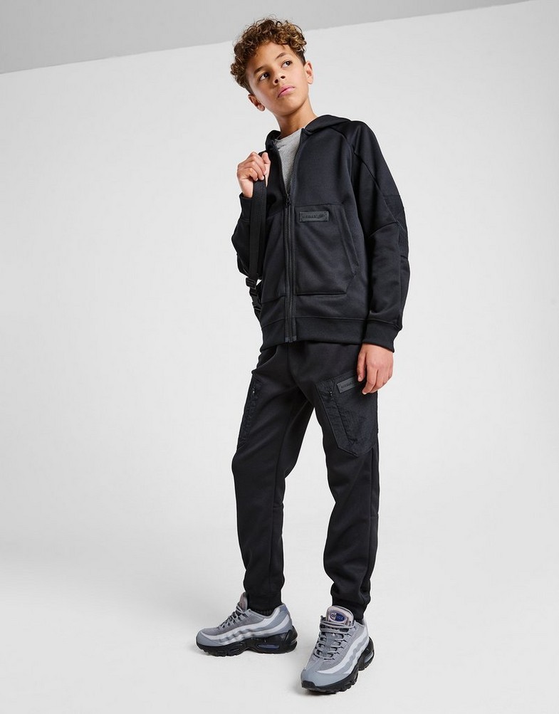 Детски панталон NIKE ПАНТАЛОНИ B NSW AIR MAX PK JOGGER B IB6661-010 Черен