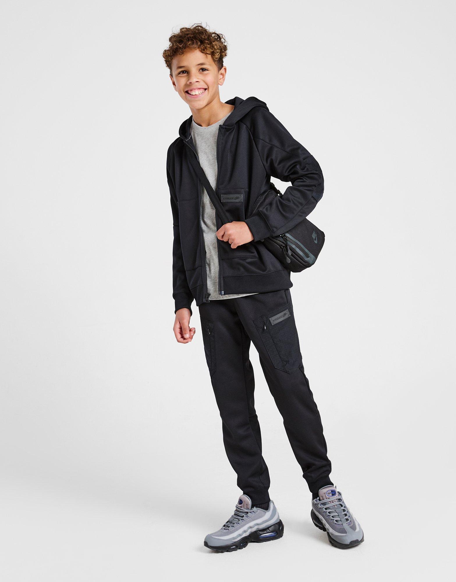 Дитячі штани NIKE ШТАНИ B NSW AIR MAX PK JOGGER B IB6661-010 Чорний