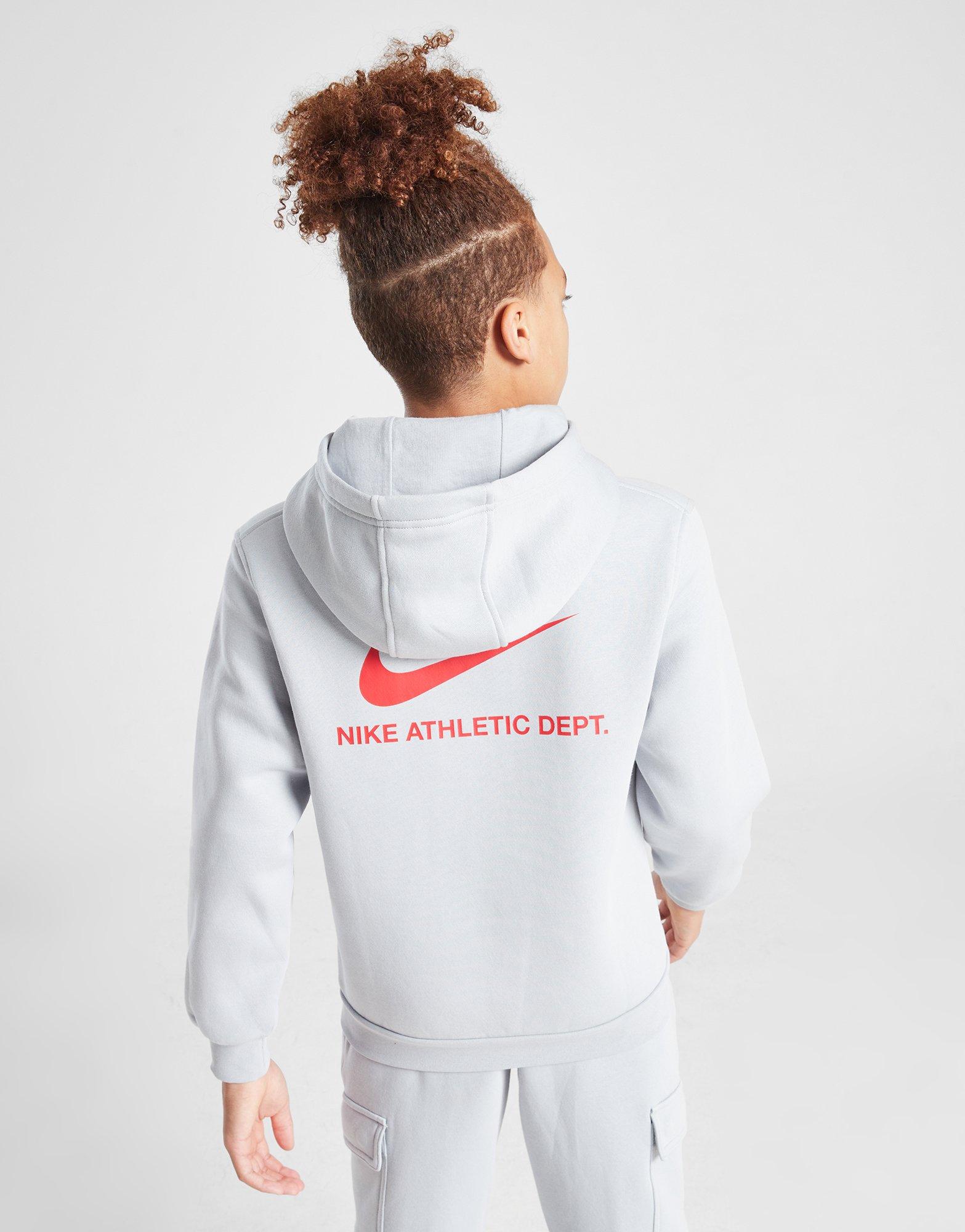 Gyerek pulóver NIKE PULÓVER KAPUCNIS B NSW SI FLC PO HOODIE BB B HV6965-012 Szürke