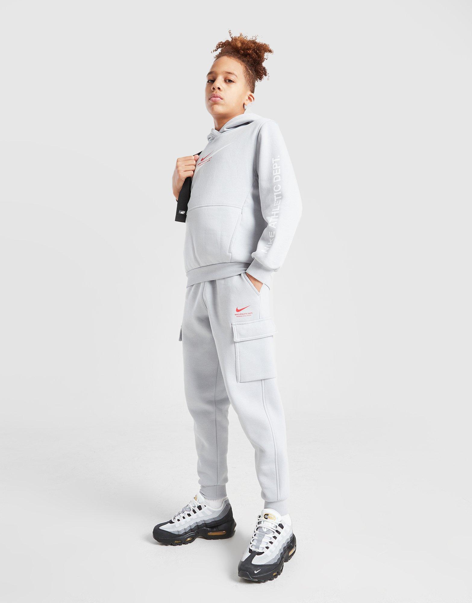 Vaikiškos kelnės NIKE KELNĖS B NSW SI FLC CARGO PANT BB B HV6972-012 Pilka