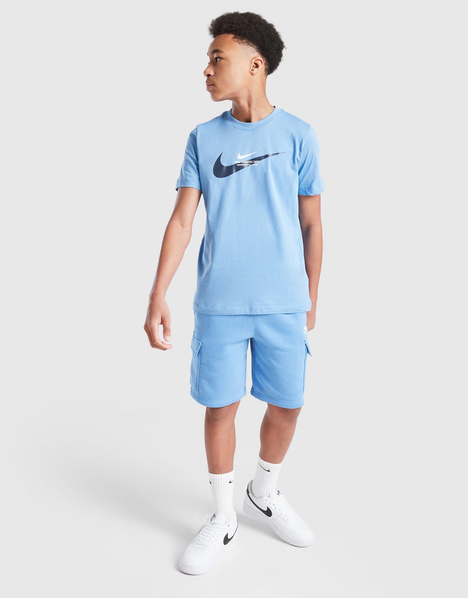 Детска тениска NIKE ТЕНИСКА B NSW SI GRAPHIC TEE B HV6970-489 Син