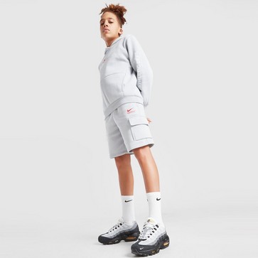 Детски шорти NIKE ШОРТИ B NSW SI FLC CARGO SHORT BB B