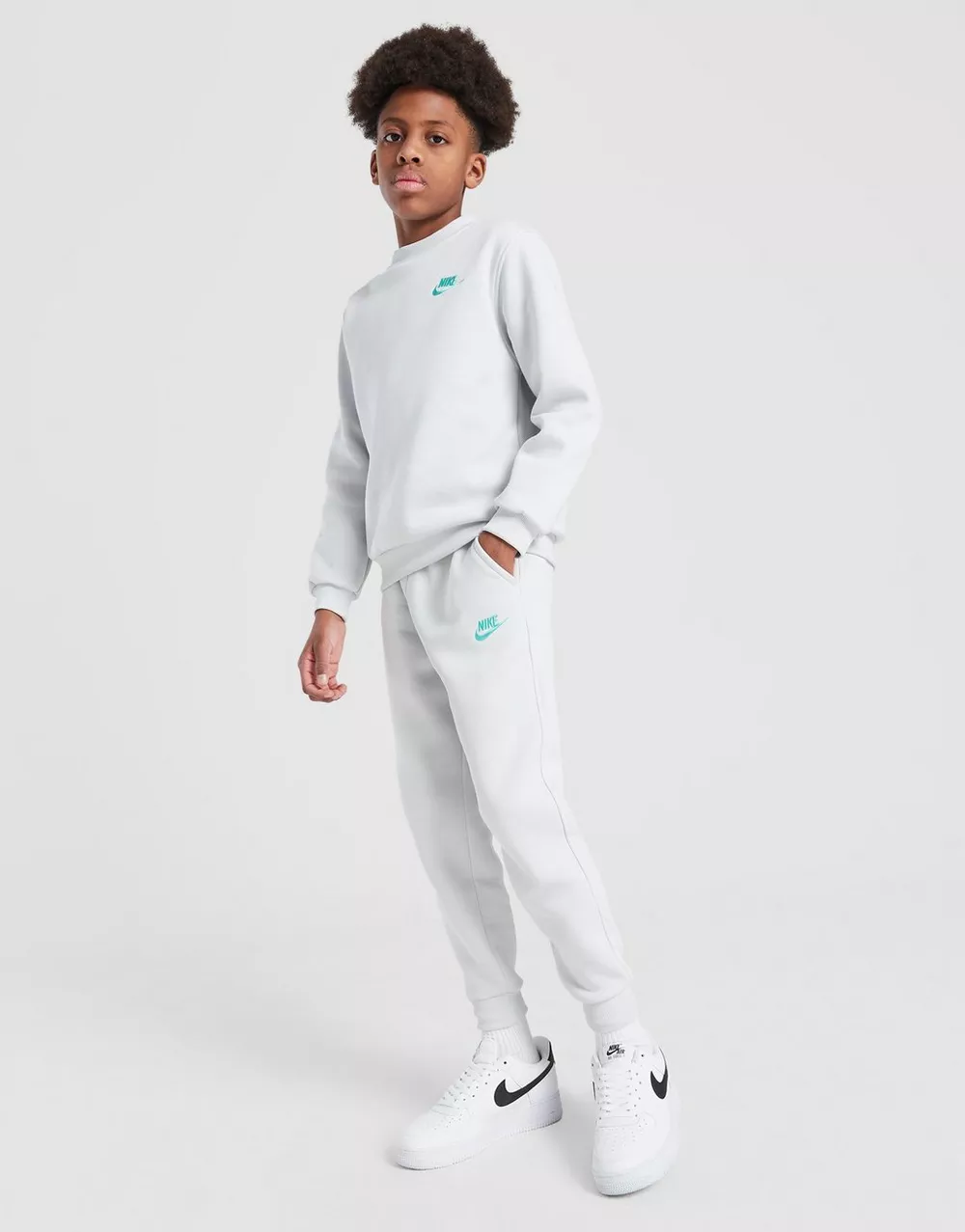NIKE ШТАНИ K NSW CLUB FLC JGGR LBR B, фото 1 з 5