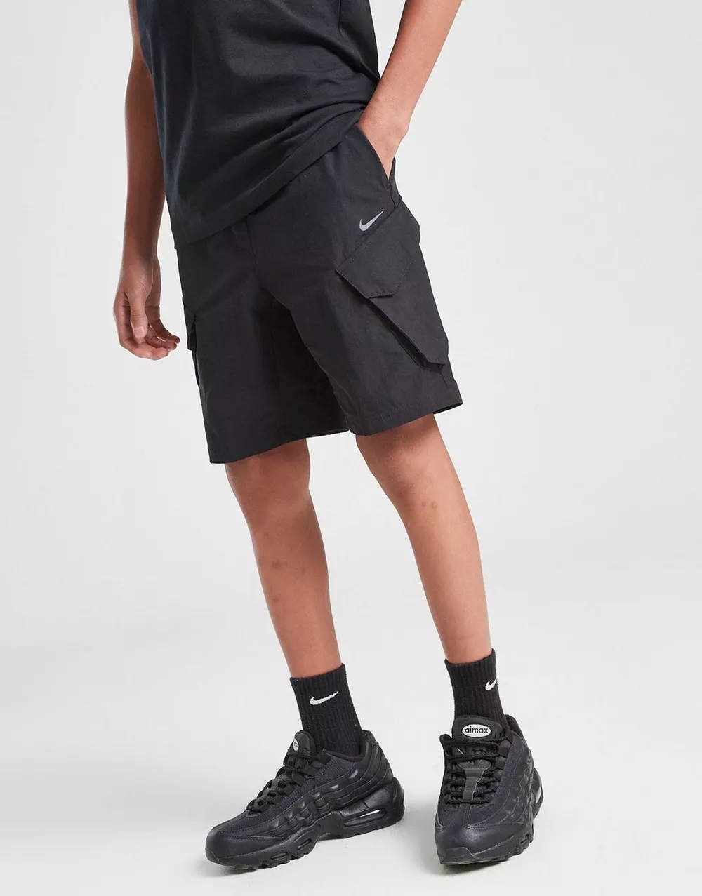 NIKE ШОРТИ K NSW CITY UTILITY CARGO SHORT B, фото 1 з 4