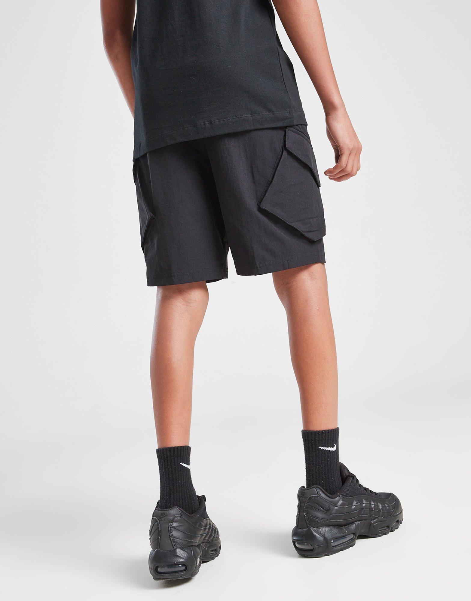 Gyerek rövidnadrág NIKE RÖVIDNADRÁG K NSW CITY UTILITY CARGO SHORT B FZ4903-010 Fekete