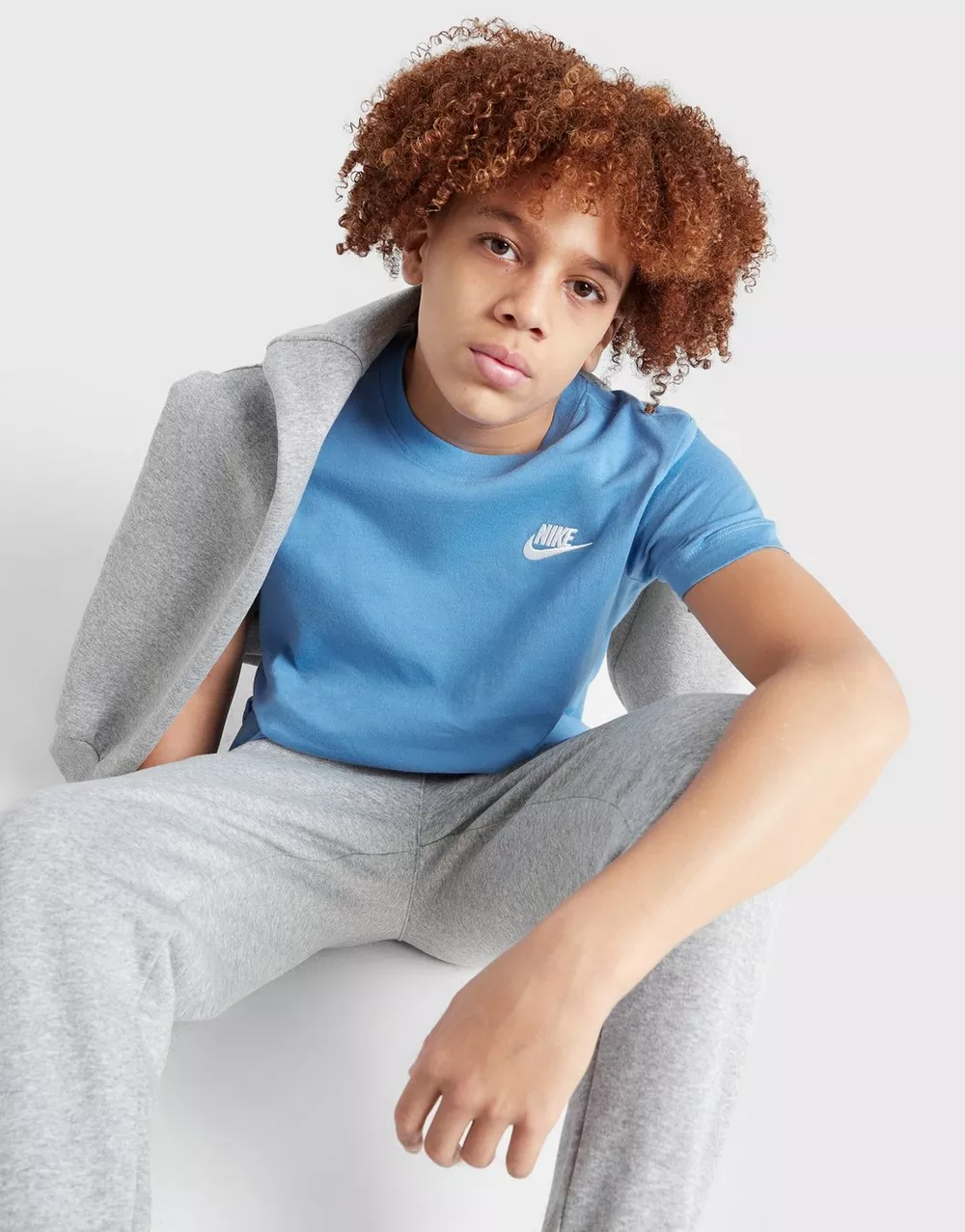 NIKE ФУТБОЛКА K NSW TEE EMB FUTURA LBR B, фото 1 з 5