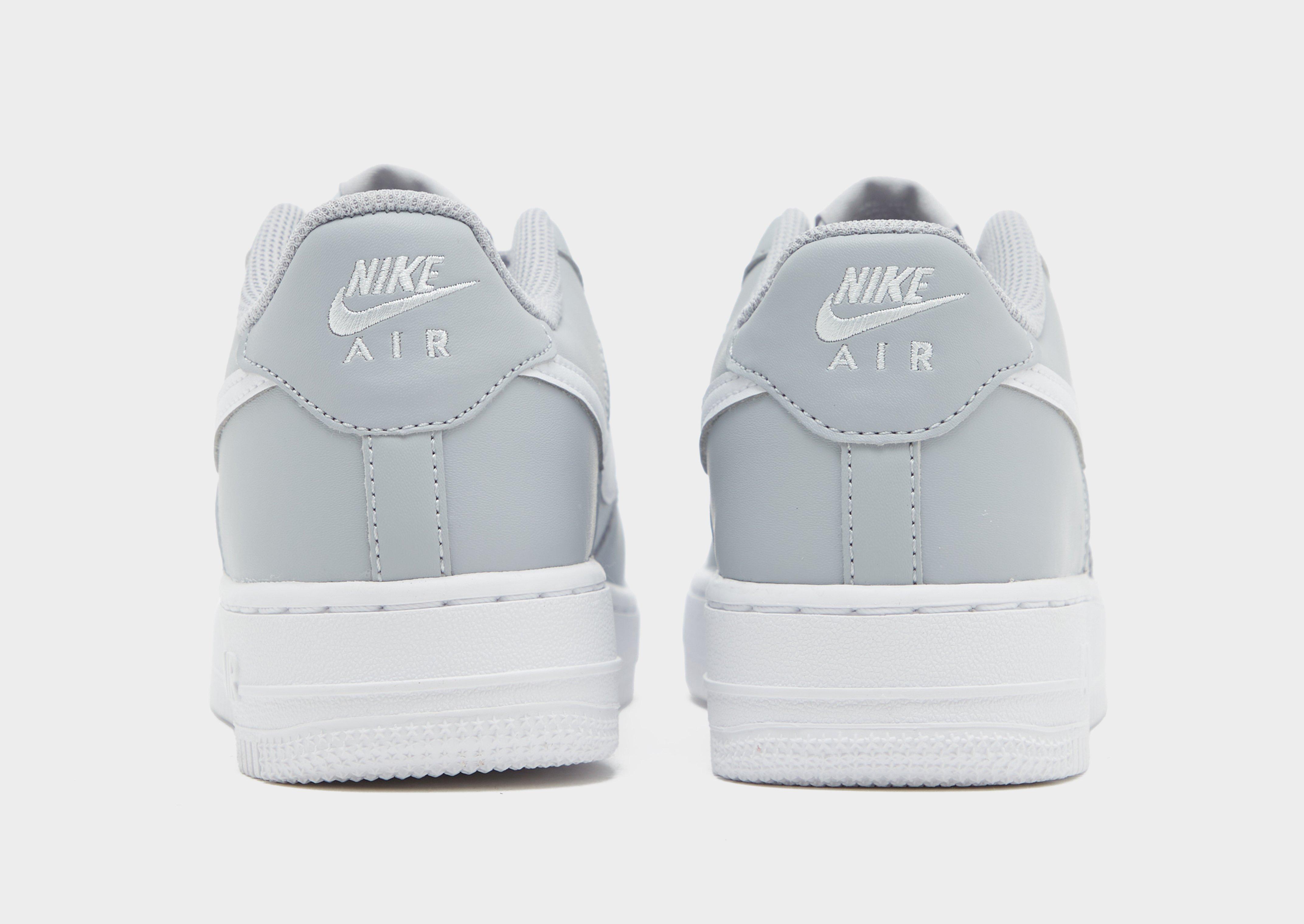 Buty sneakersy dla dzieci NIKE AIR FORCE 1 (GS) FV5948-005 Szary