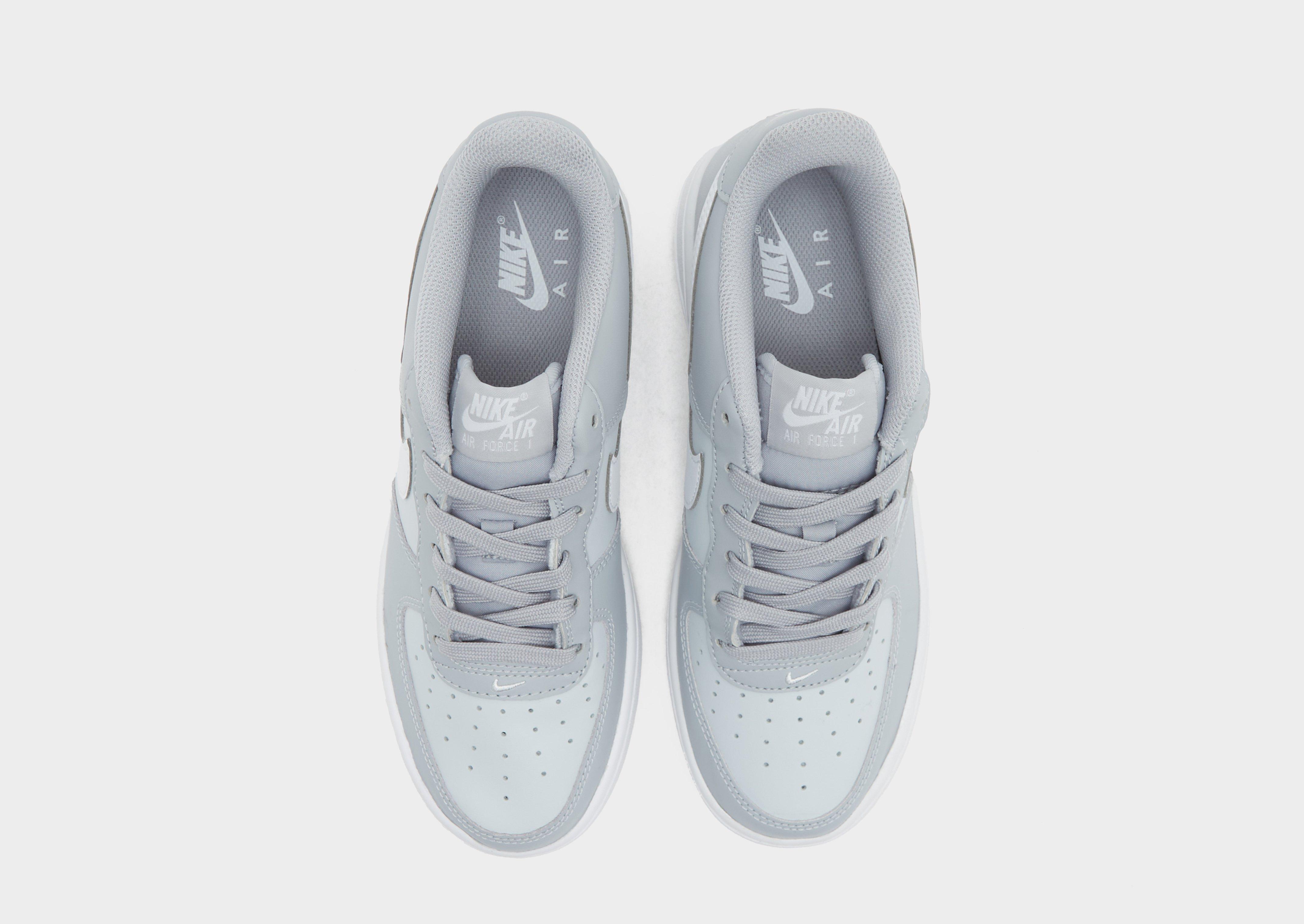 Buty sneakersy dla dzieci NIKE AIR FORCE 1 (GS) FV5948-005 Szary