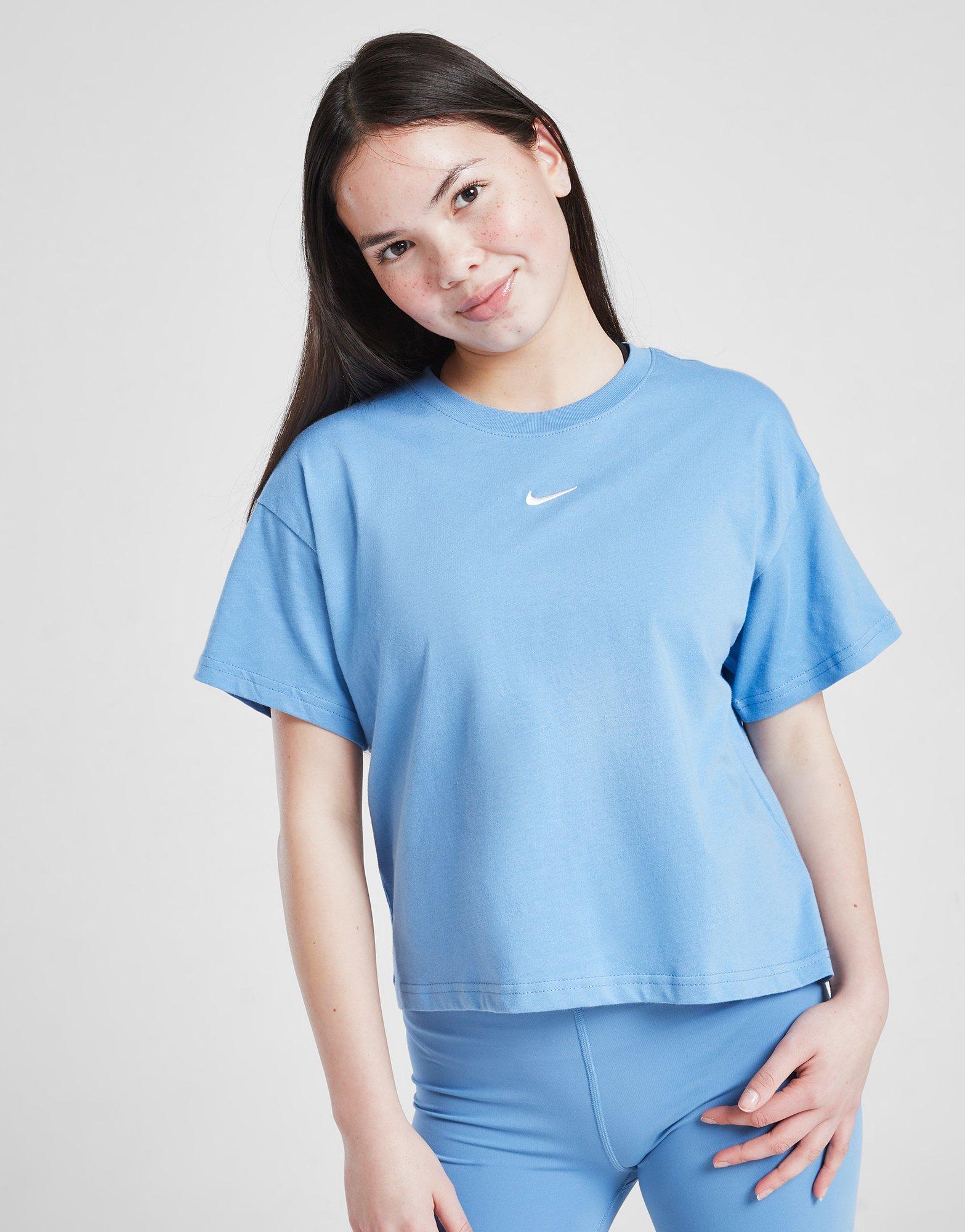 Tricou pentru copii NIKE TRICOU G NSW TEE BOXY ESSNTL LBR G FZ5559-415 Albastru