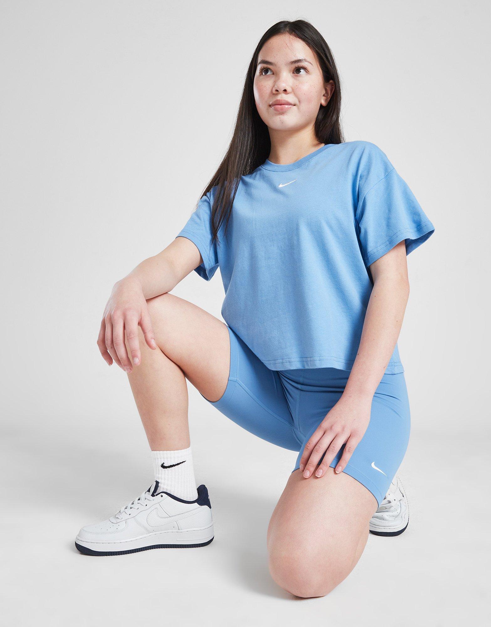 Tricou pentru copii NIKE TRICOU G NSW TEE BOXY ESSNTL LBR G FZ5559-415 Albastru