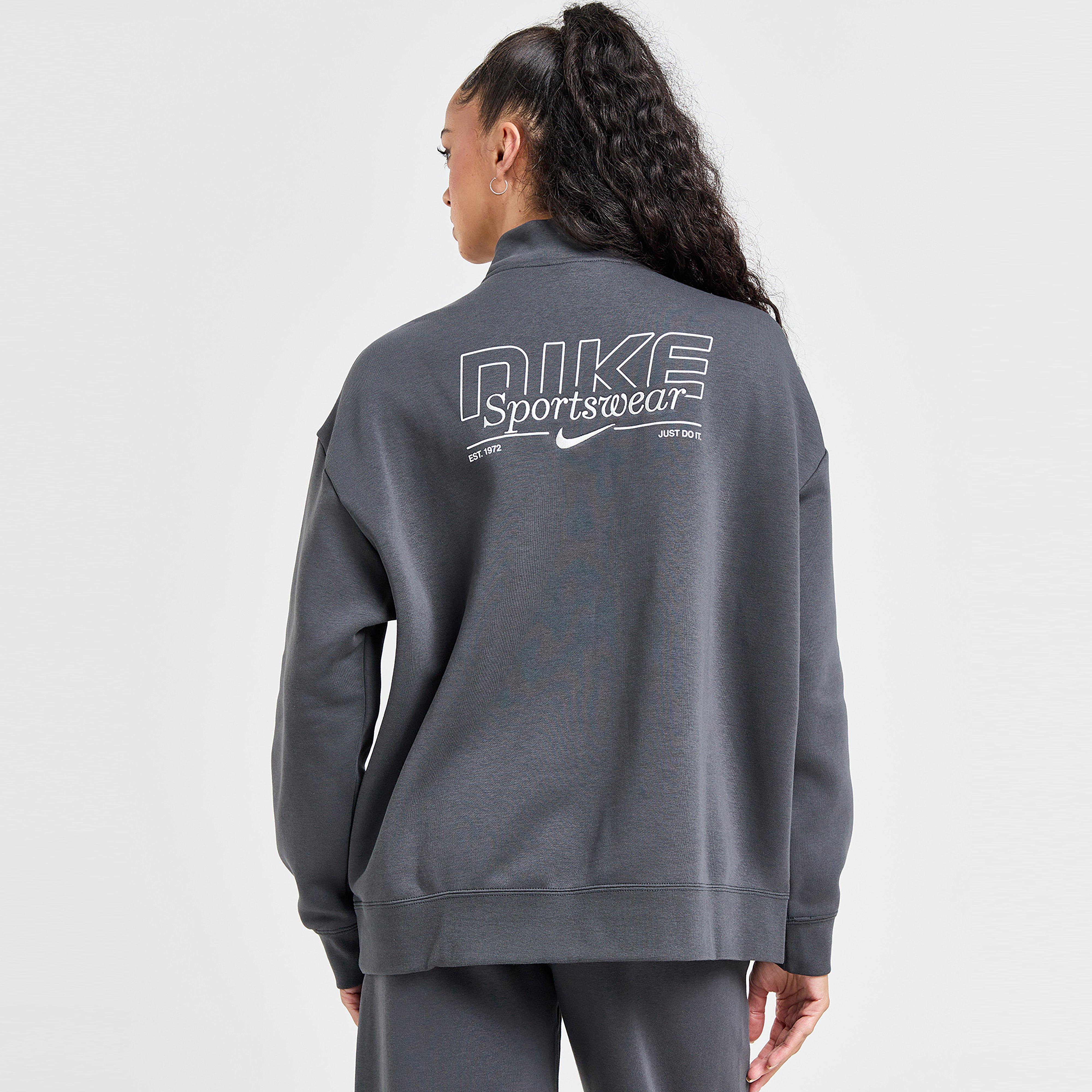 Жіночі кофти NIKE КОФТА НА БЛИСКАВЦІ W NSW FLC QZ GLS