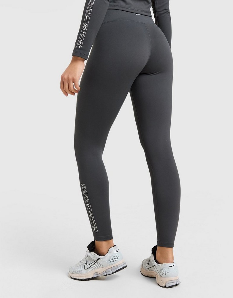 Legginsy damskie NIKE LEGGINGS W NK ONE DF HR TGHT GLS