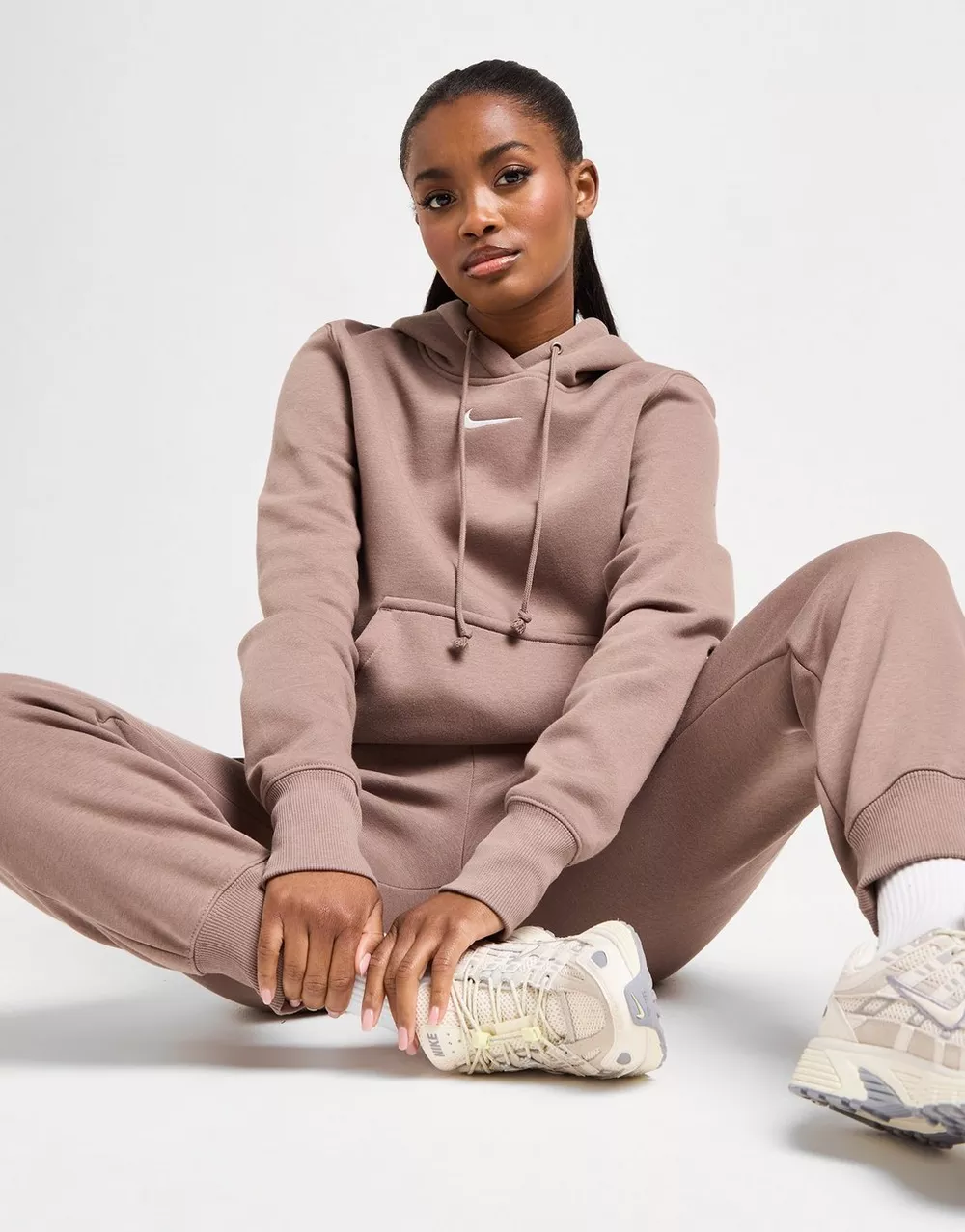 NIKE КОФТА З КАПЮШОНОМ W   NSW PHNX FLC STD PO HOODIE, фото 1 з 5