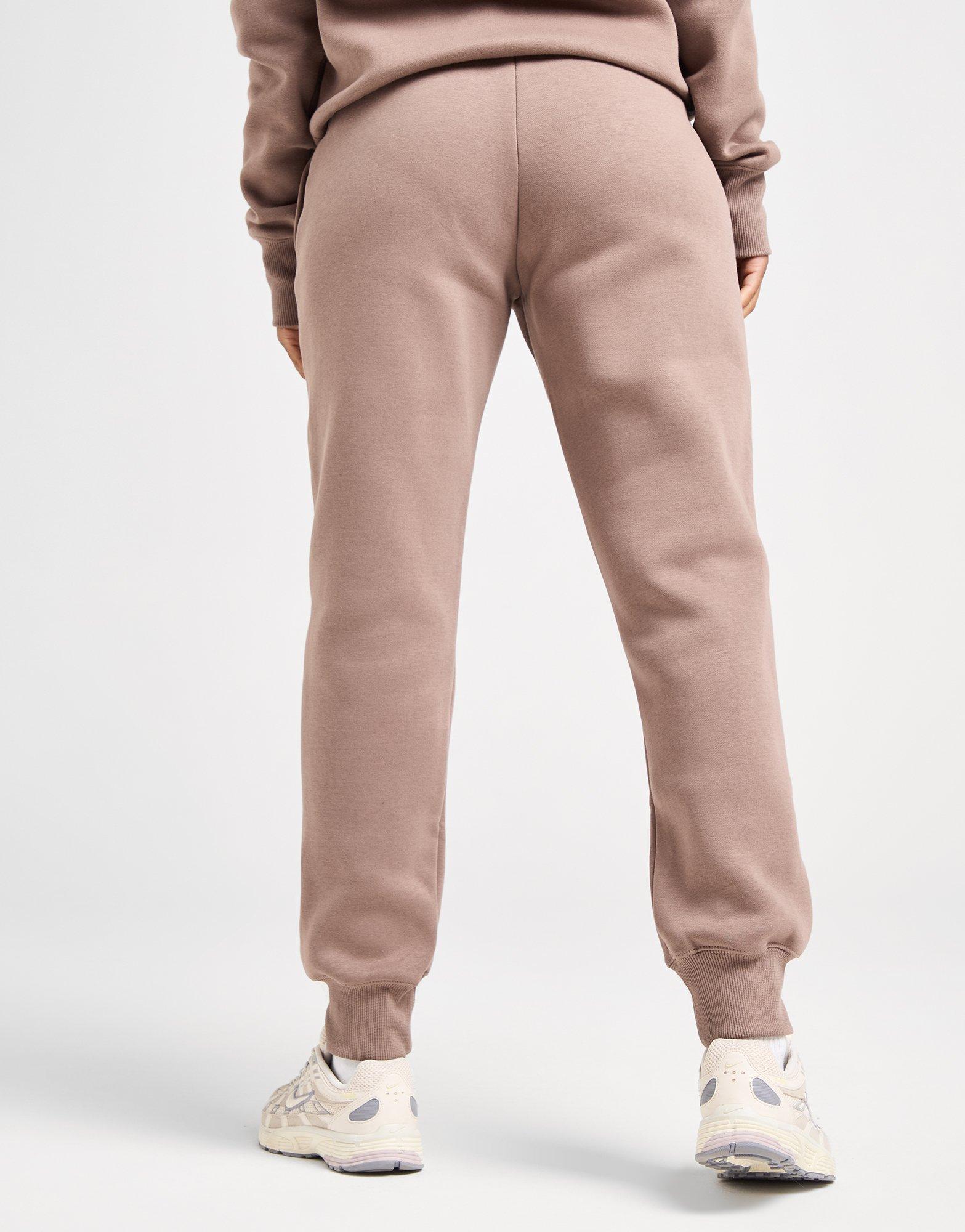 NIKE SPODNIE W NSW PHNX FLC MR PANT STD FZ7626-233 Brązowy