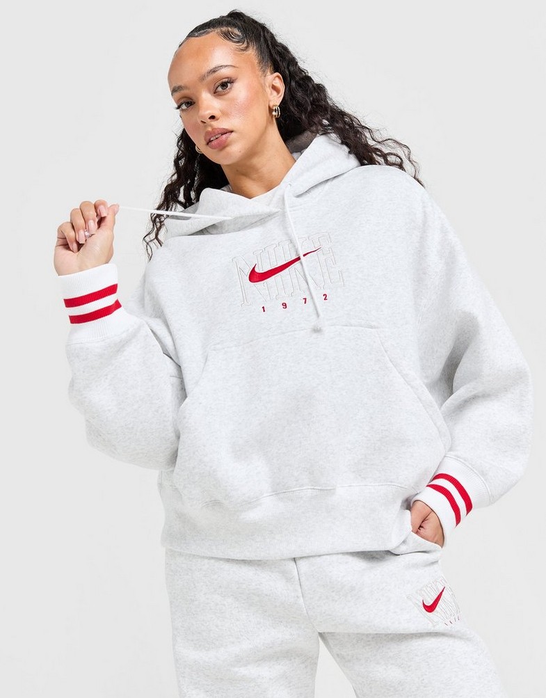 Dámská mikina NIKE MIKINA S KAPUCÍ W   NSW PHNX FLC OOS GX PO HDY