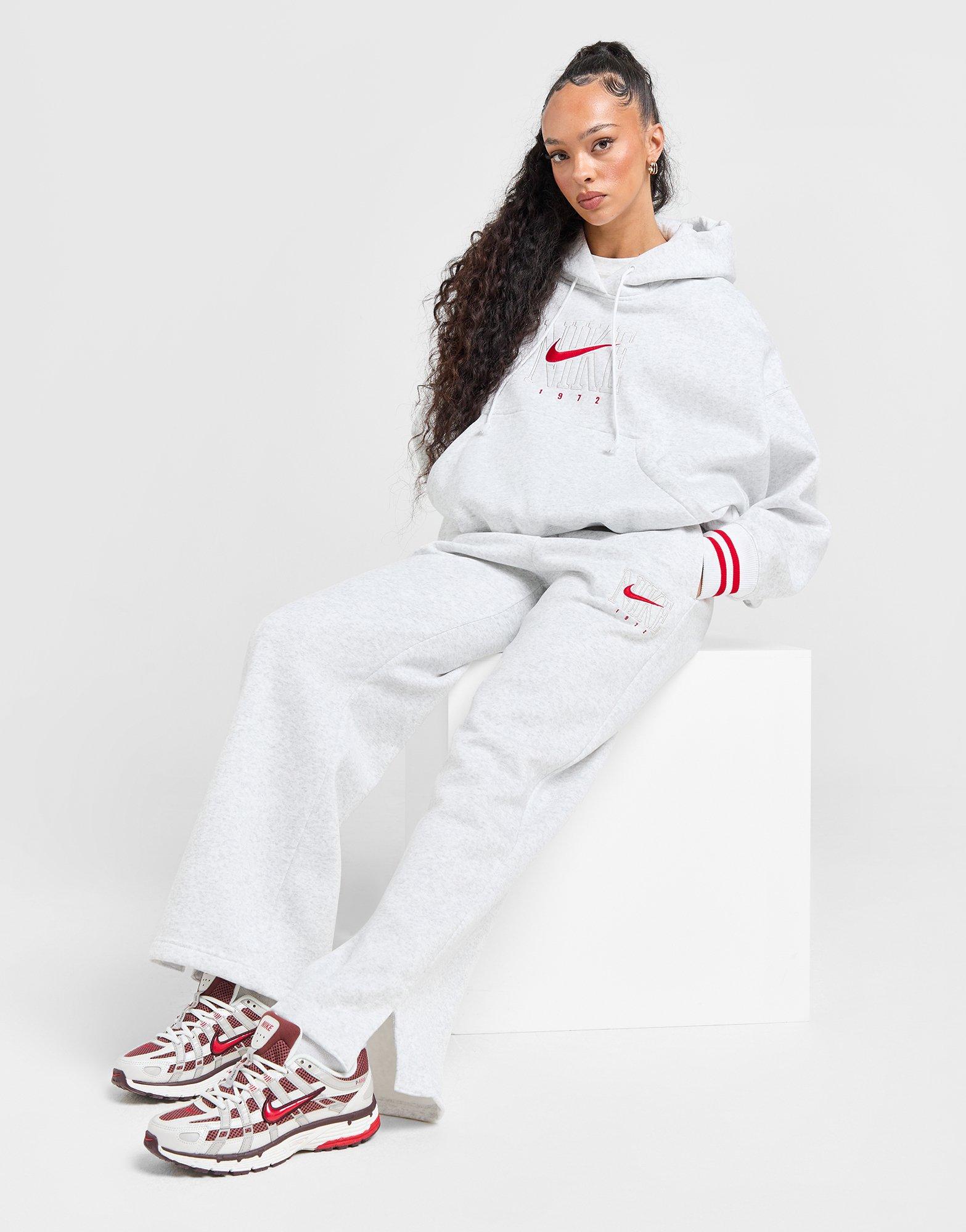 Nike Kalhoty  W Nsw Phnx Flc Hr Gx Wide Pnt