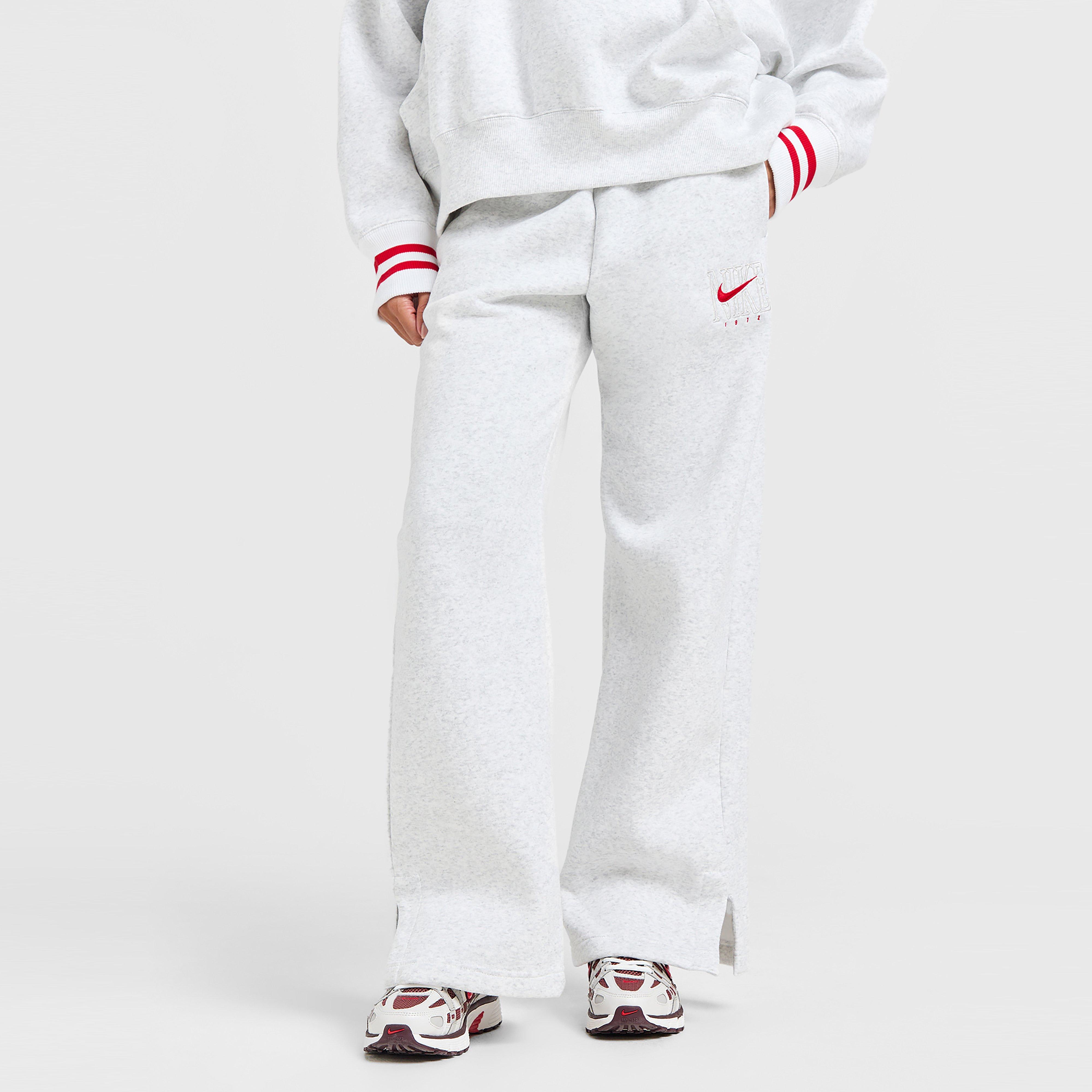 Pantaloni pentru femei NIKE PANTALONI  W NSW PHNX FLC HR GX WIDE PNT