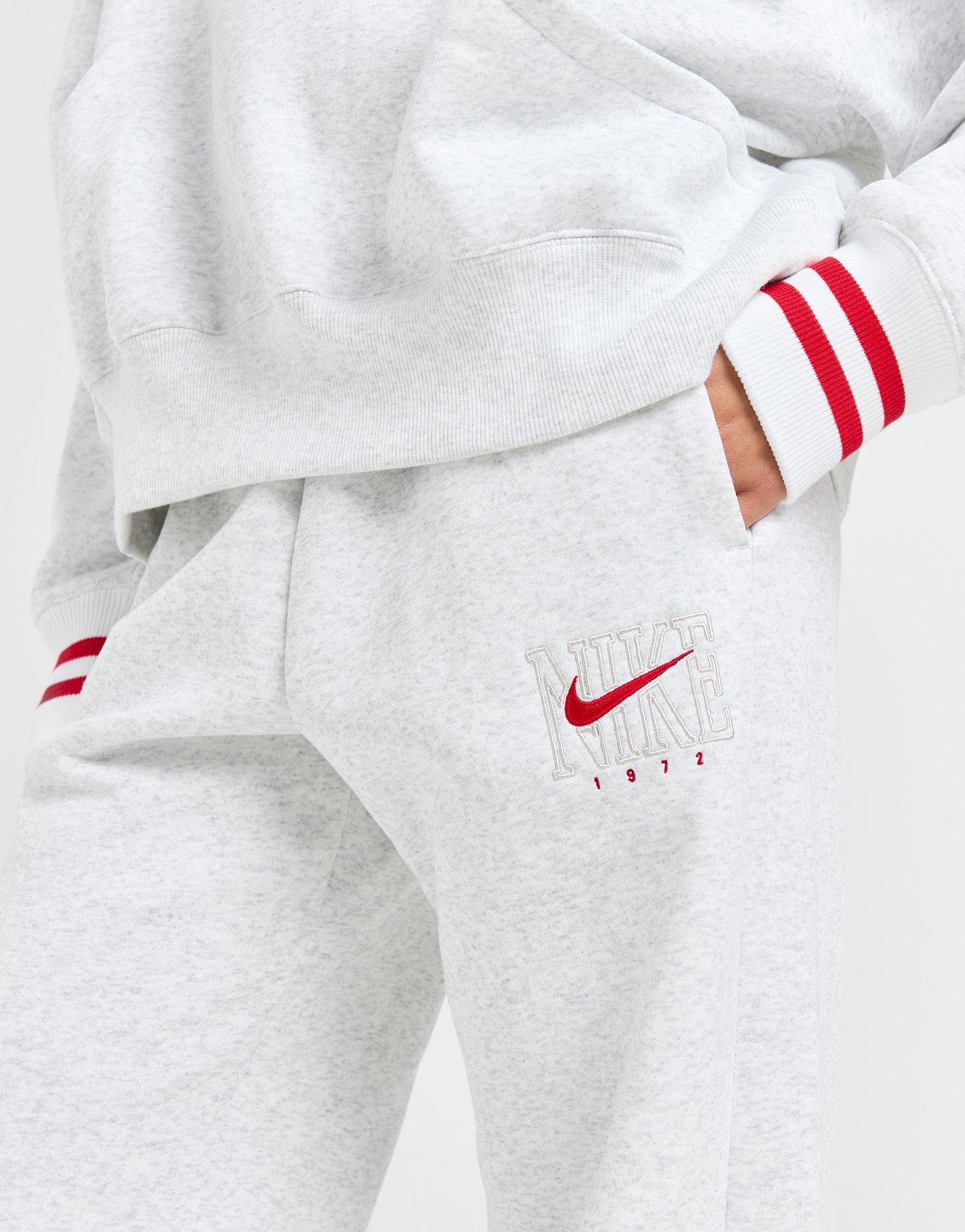 NIKE SPODNIE W NSW PHNX FLC HR GX WIDE PNT HJ0909-051 Szary