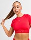 NIKE TOP W NIKE PRO DF SS CROP TOP GX