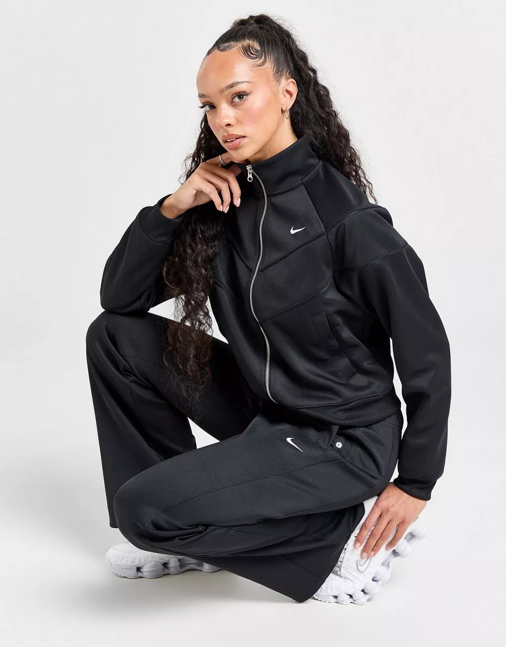 NIKE ШТАНИ W NSW NK WR MR POLY KNIT PNT, фото 1 з 5