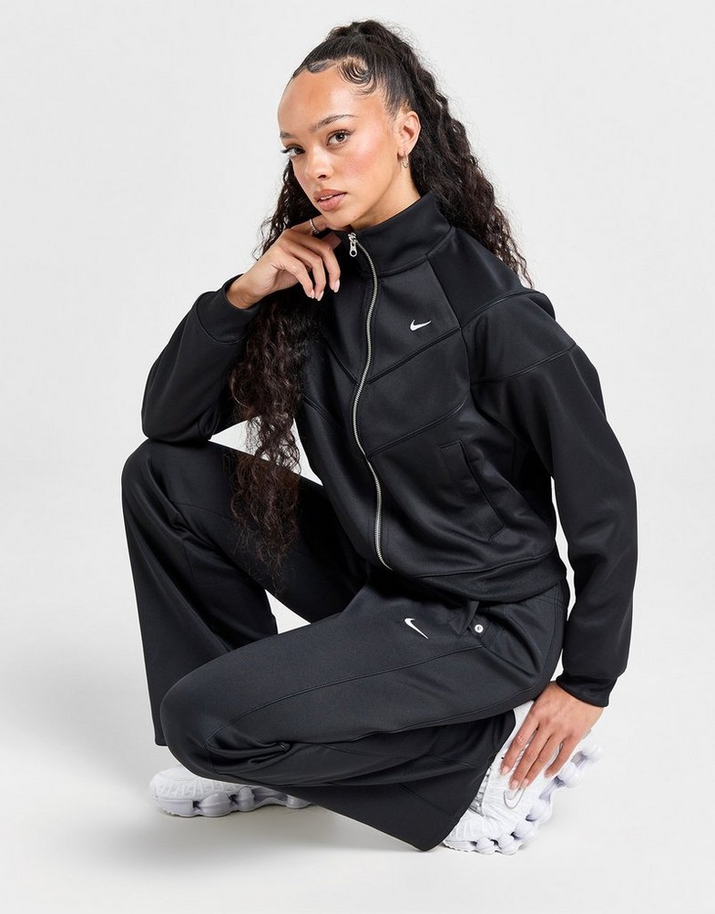 Дамски панталон NIKE ПАНТАЛОНИ W NSW NK WR MR POLY KNIT PNT HJ1016-010 Черен