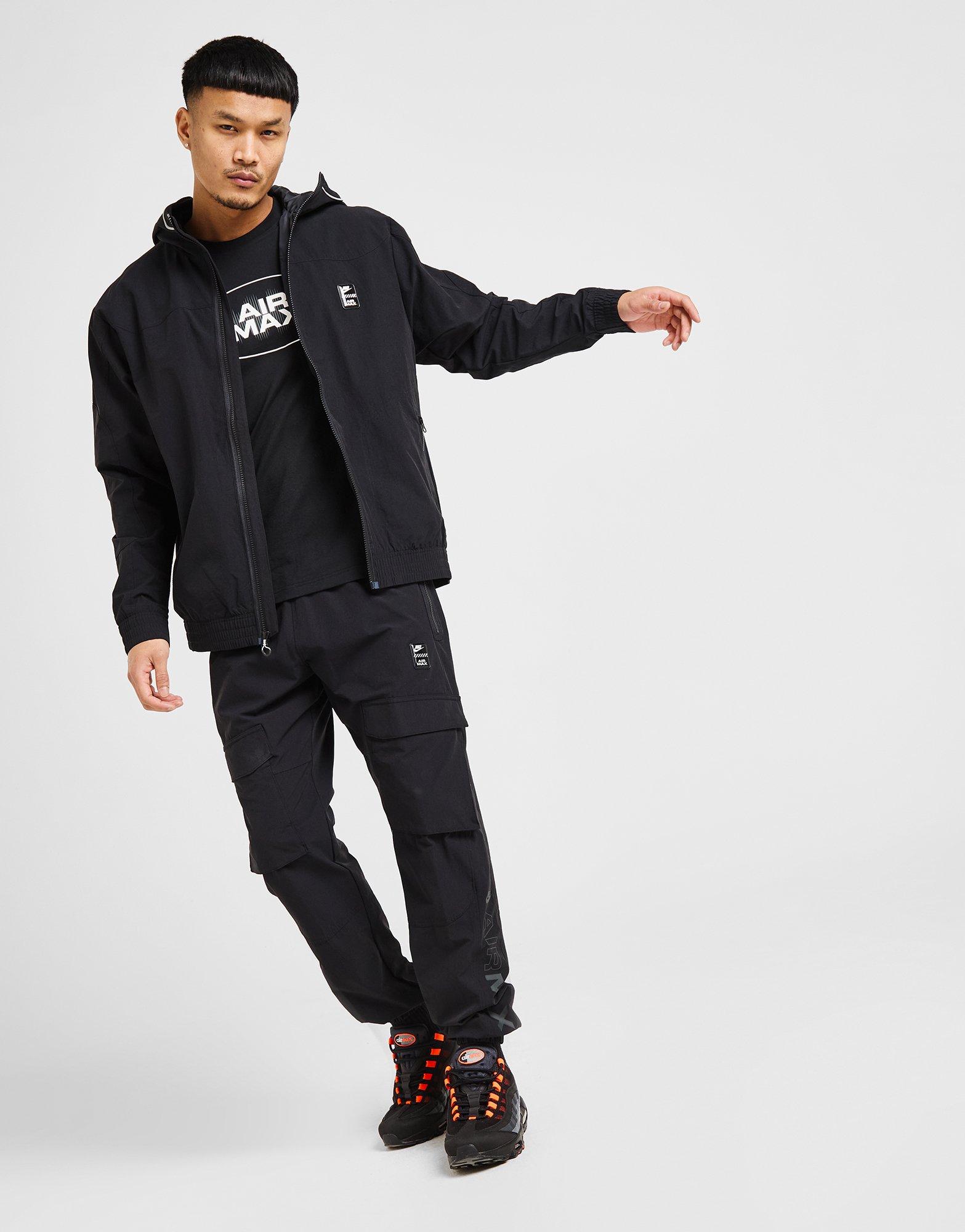 Męska kurtka Nike NSW Air Max Wvn czarna HQ4902-010 | JD Sports