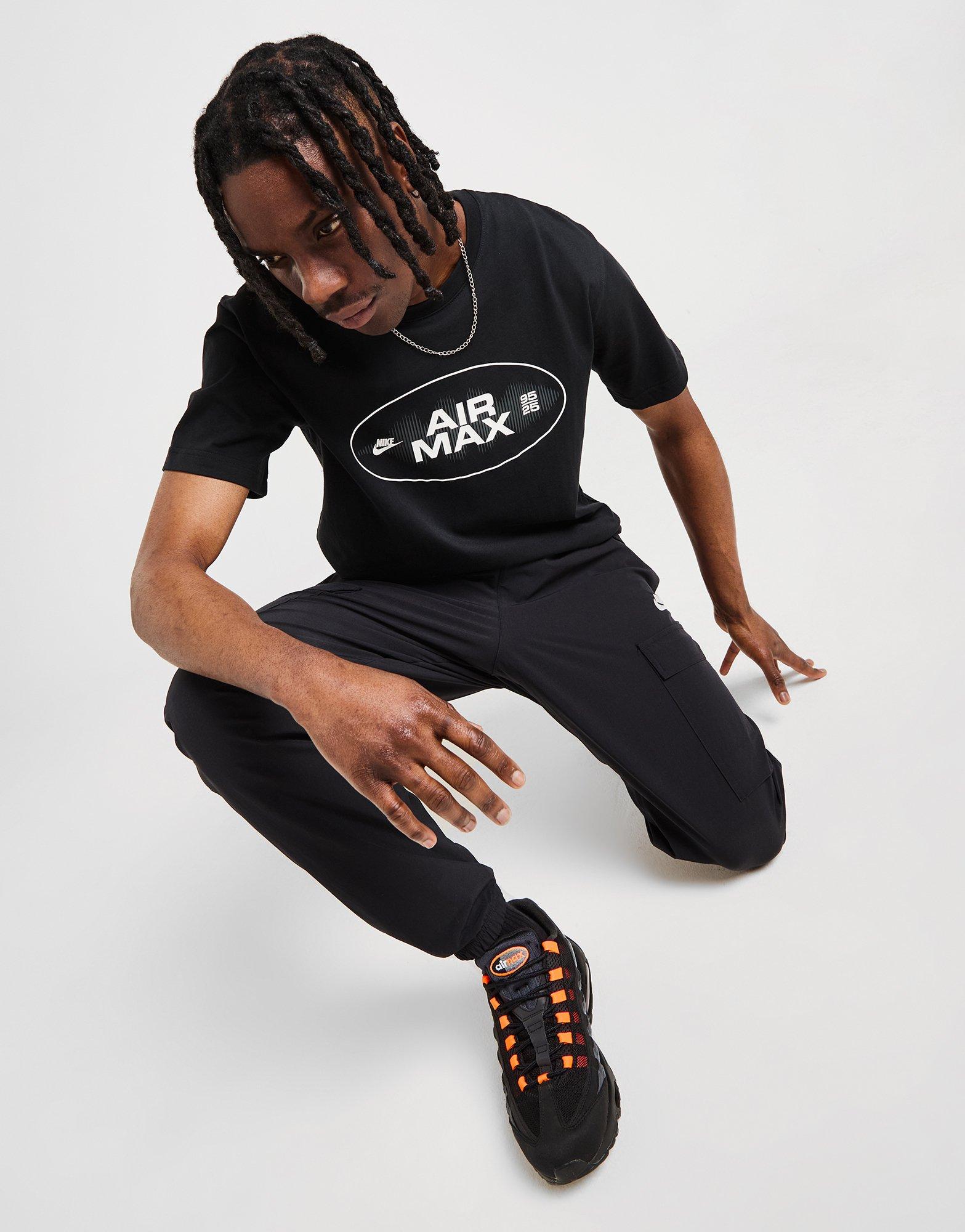 Muški T-shirt NIKE T-SHIRT M NSW AIR MAX SS TEE HQ4898-010 crna