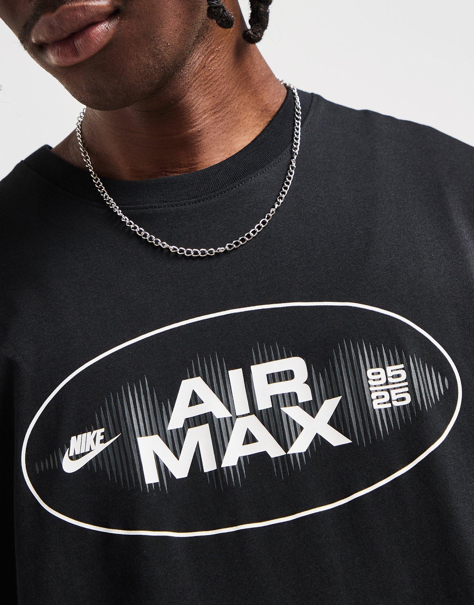 Muški T-shirt NIKE T-SHIRT M NSW AIR MAX SS TEE HQ4898-010 crna