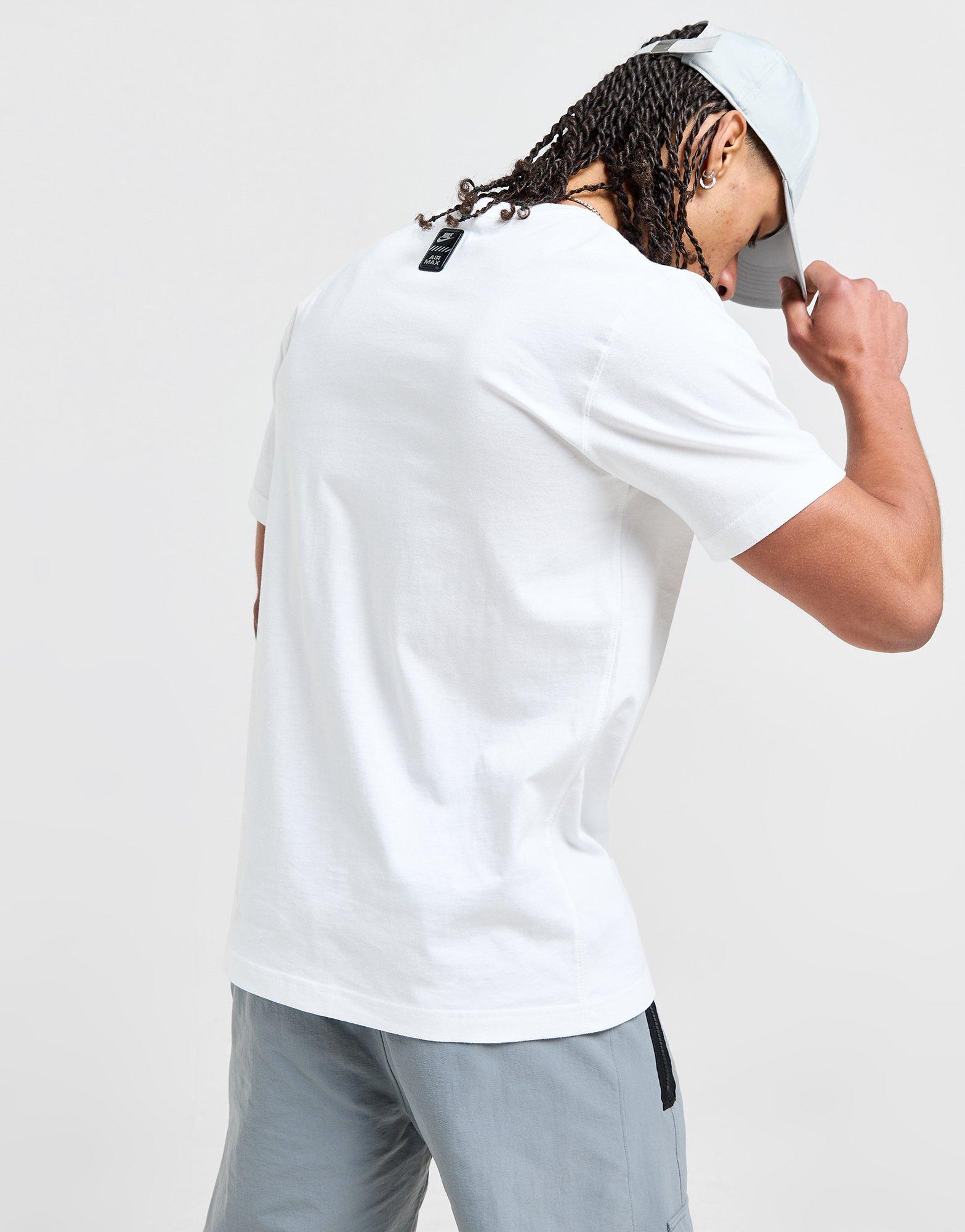 Férfi póló NIKE PÓLÓ M NSW AIRMAX SS TEE HQ4898-100 Fehér