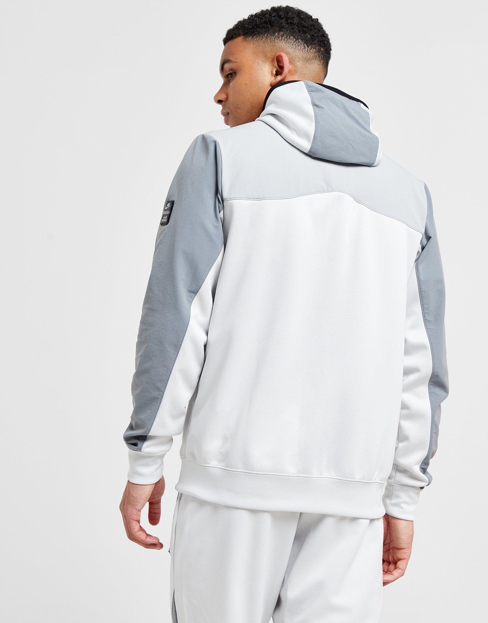 Pánska mikina NIKE MIKINA S KAPUCŇOU   M NSW AIRMAX PK FZ HQ4899-025 Sivá