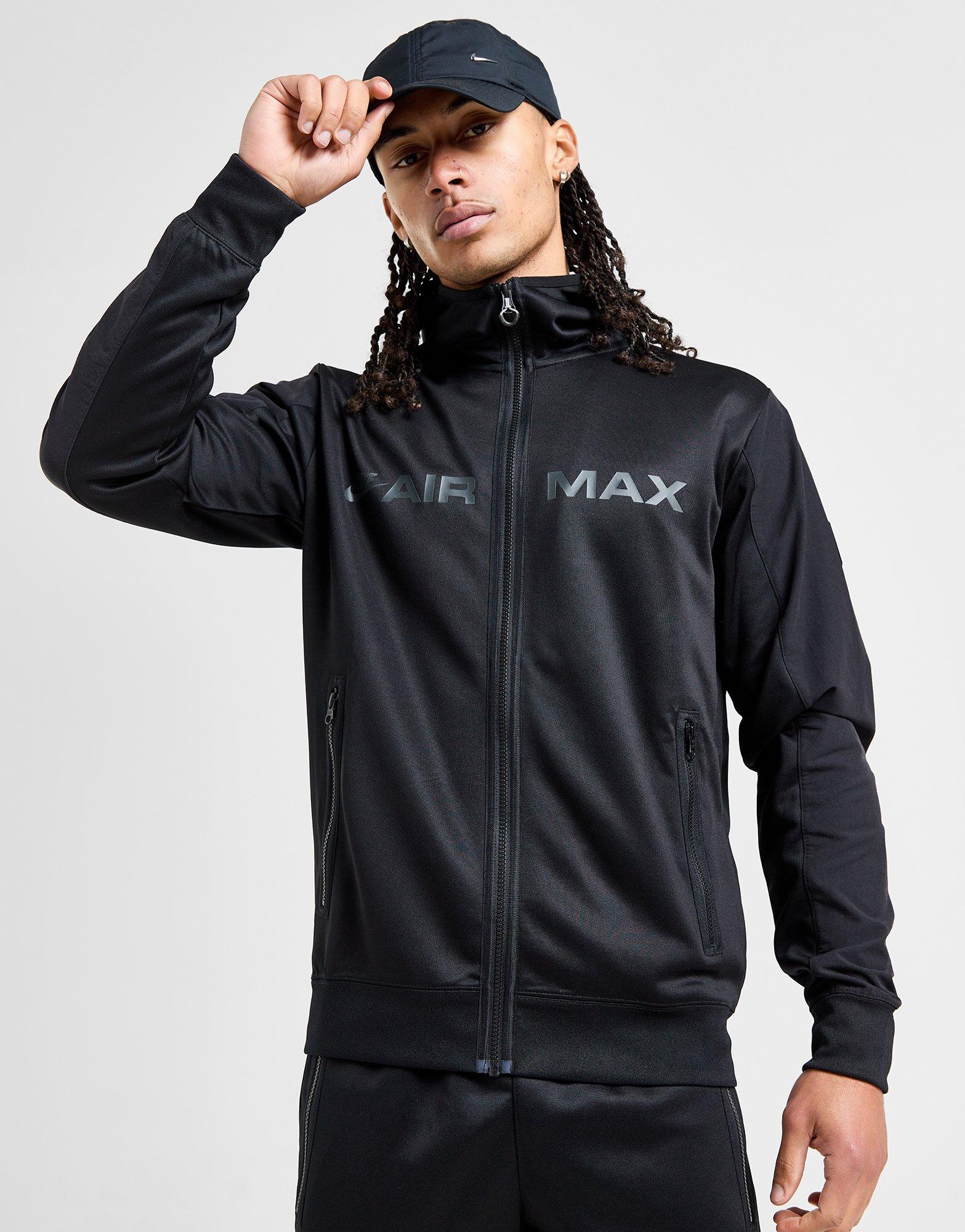 Vyriškas džemperis NIKE DŽEMPERIS UŽSEGAMAS Z   KAPTUREM M NSW AIRMAX PK FZ HQ4899-010 Juoda