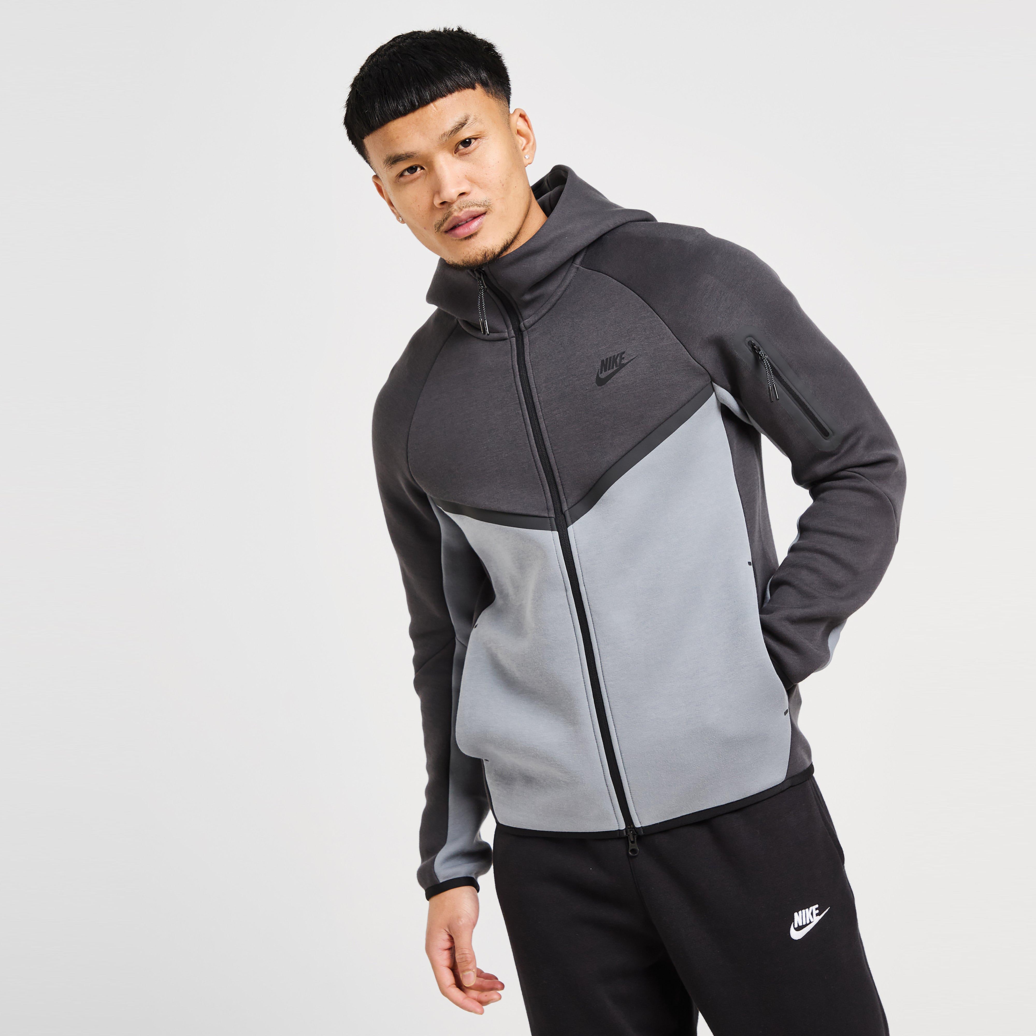 Bluza męska NIKE BLUZA ROZPINANA Z KAPTUREM M NK TCH FLC FZWR