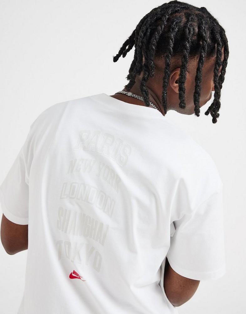 Koszulka, t-shirt męski NIKE T-SHIRT M NSW TEE M90 NK AIR SP25 2 HJ0580-100 Beżowy