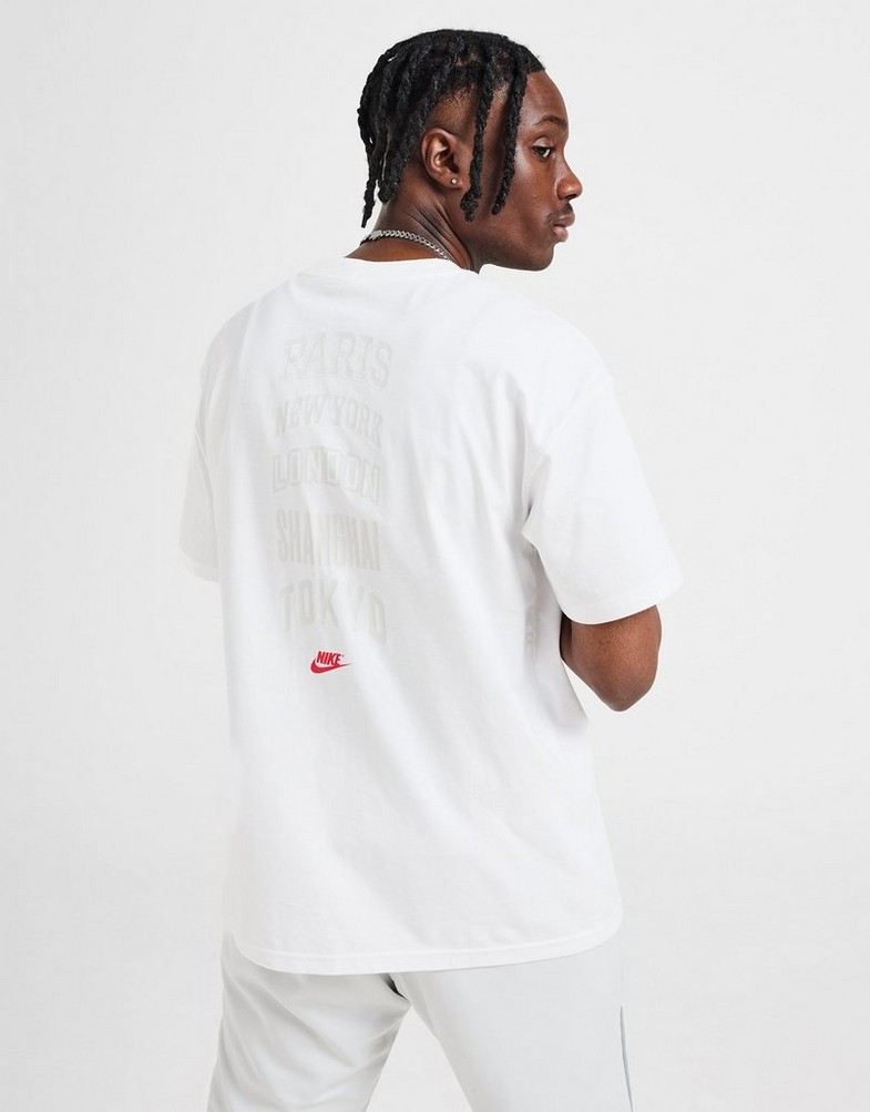 Koszulka, t-shirt męski NIKE T-SHIRT M NSW TEE M90 NK AIR SP25 2 HJ0580-100 Beżowy