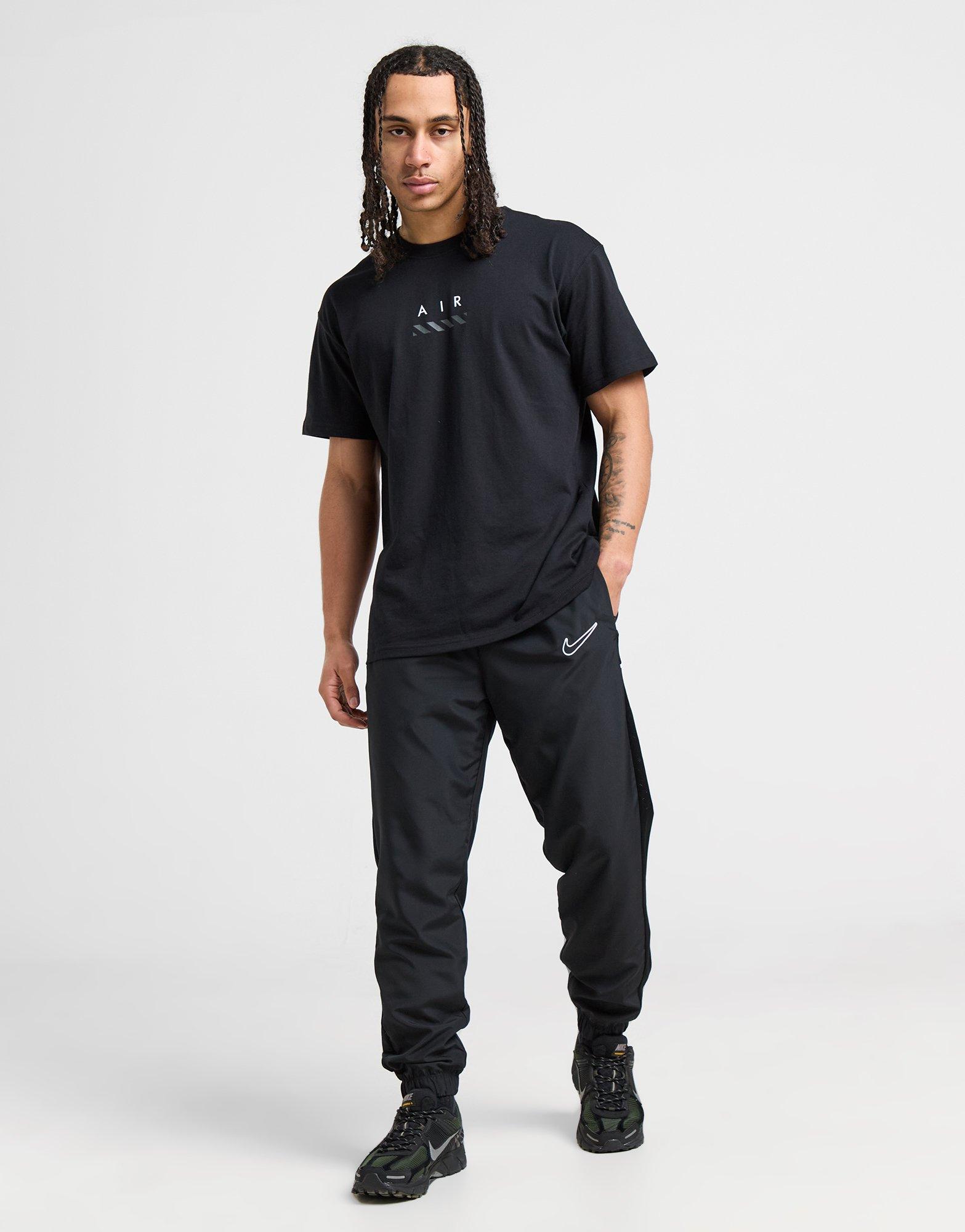 Koszulka, t-shirt męski NIKE T-SHIRT M NSW TEE M90 NK AIR SP25 2 HJ0580-010 Czarny