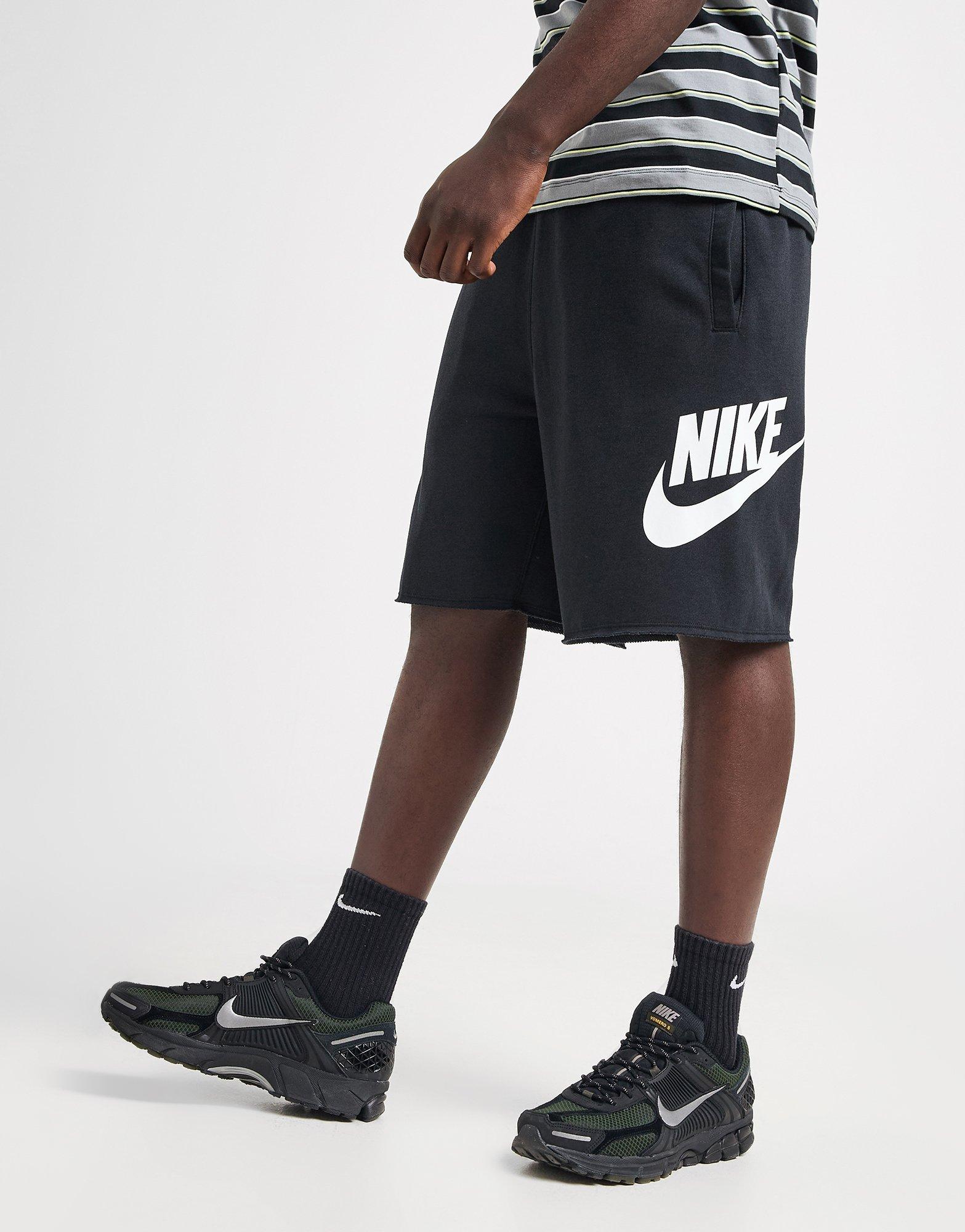 Мъжки шорти NIKE ШОРТИ M NK CLUB ALUMNI FT SHORT FQ4950-010 Черен