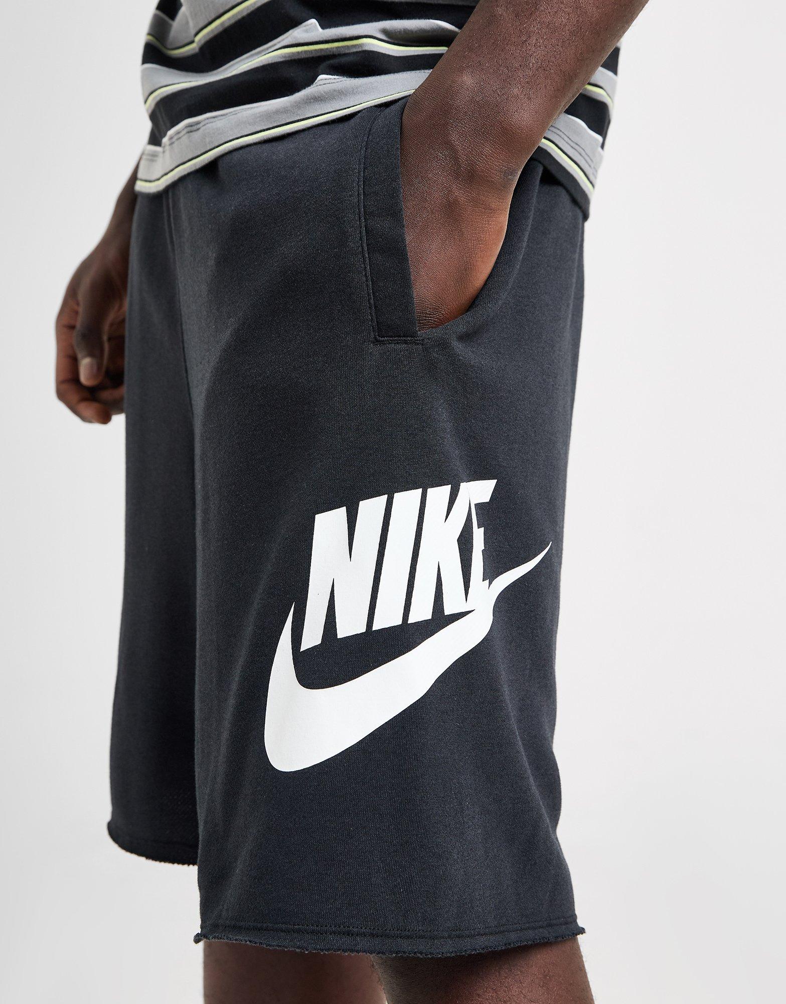 Мъжки шорти NIKE ШОРТИ M NK CLUB ALUMNI FT SHORT FQ4950-010 Черен