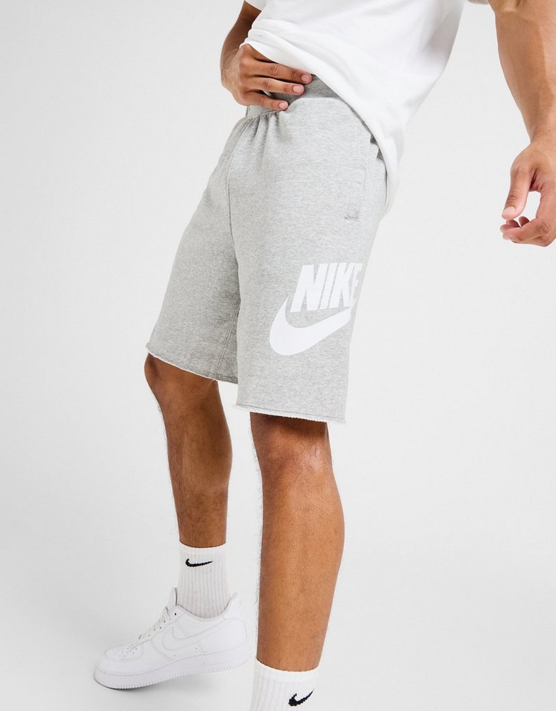 Pantaloni scurți pentru bărbați NIKE PANTALONI SCURȚI M NK CLUB ALUMNI FT SHORT FQ4950-063 Gri