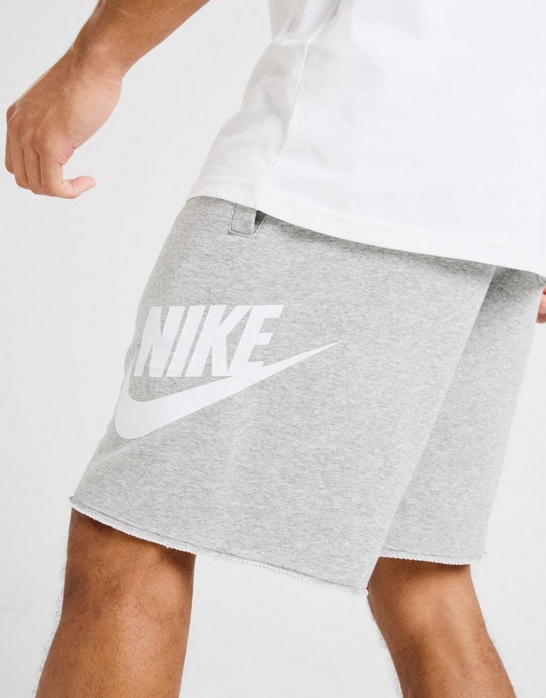Pantaloni scurți pentru bărbați NIKE PANTALONI SCURȚI M NK CLUB ALUMNI FT SHORT FQ4950-063 Gri