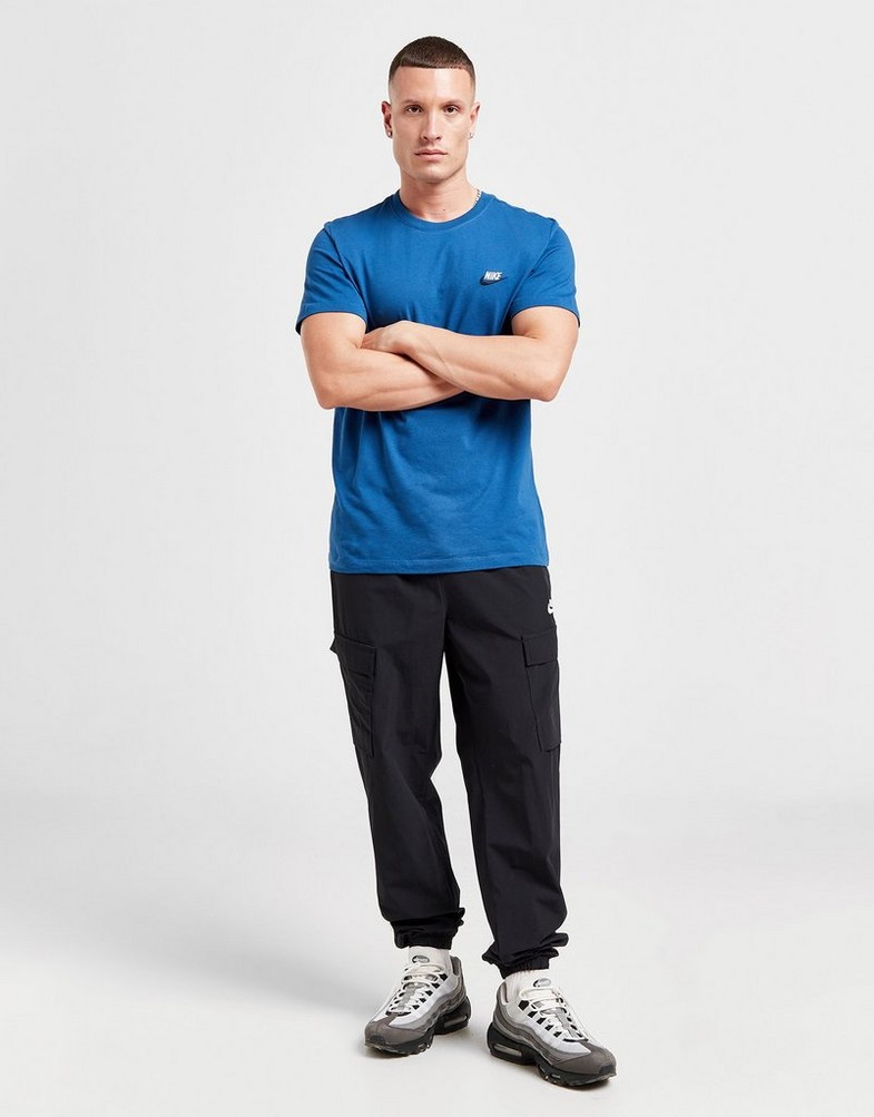 Чоловічі футболки NIKE ФУТБОЛКА M NSW CLUB DT TEE FD1184-476 Блакитний