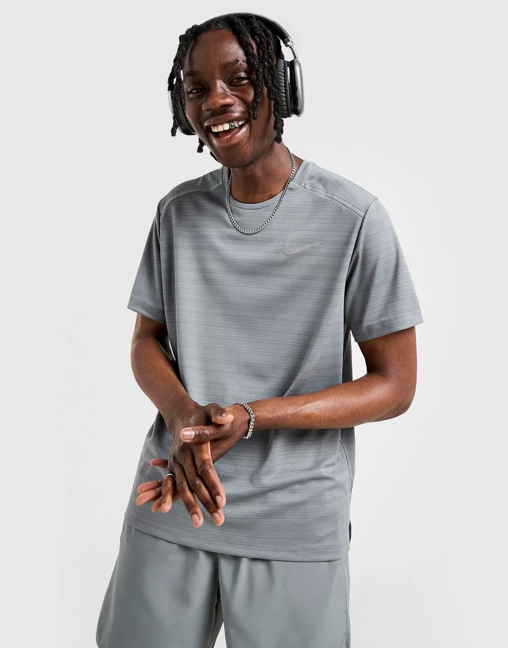 NIKE ФУТБОЛКА M NK DF MILER SS, фото 1 з 5