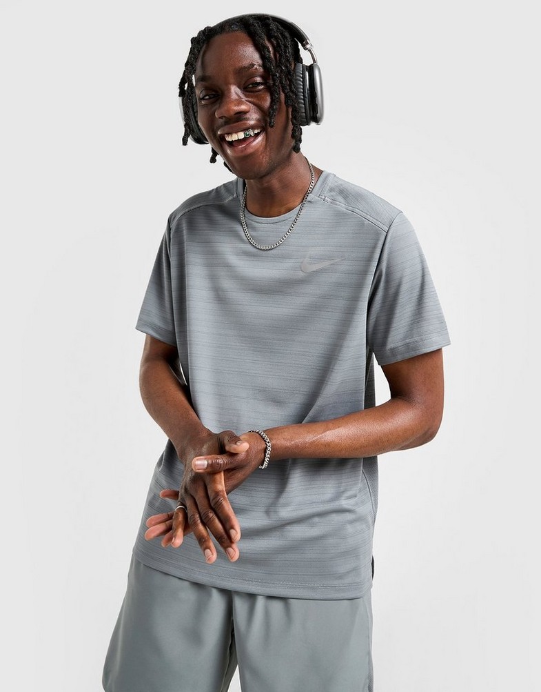 Tricou pentru bărbați NIKE TRICOU M NK DF MILER SS FZ4782-065 Gri