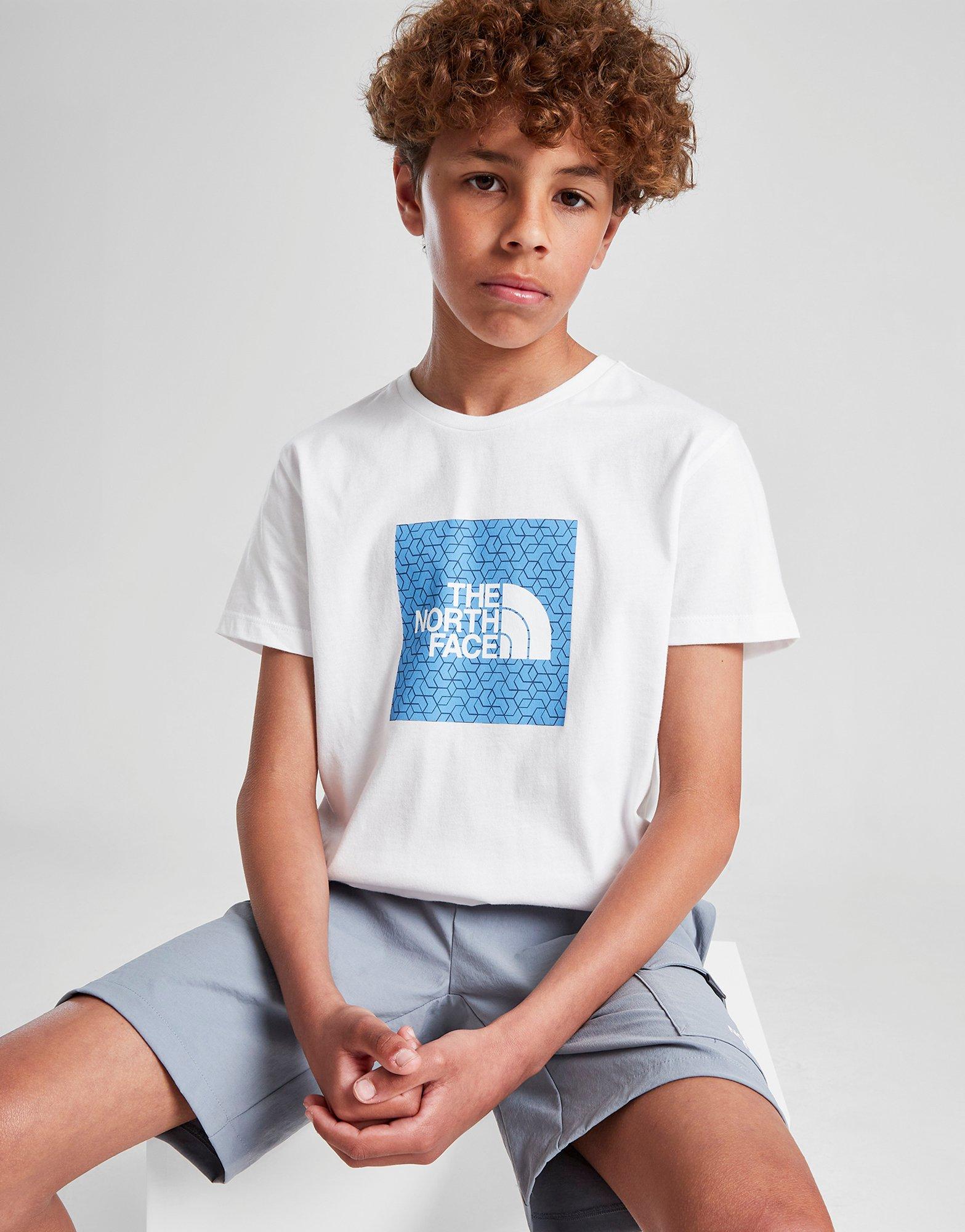 The North Face Póló Box Geo T White/blue B