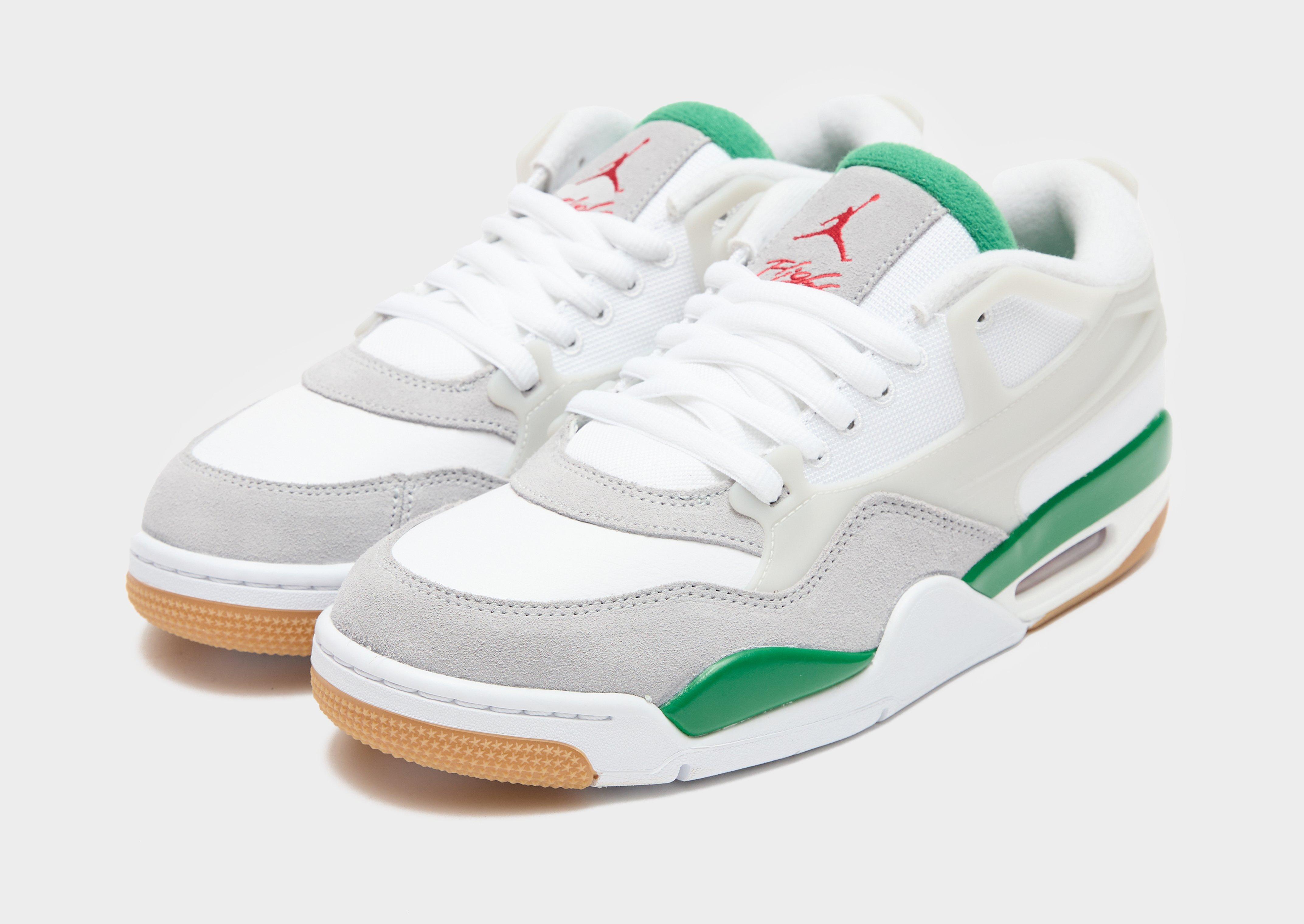 Buty sneakersy męskie AIR JORDAN 4 RM FQ7939-103 Biały