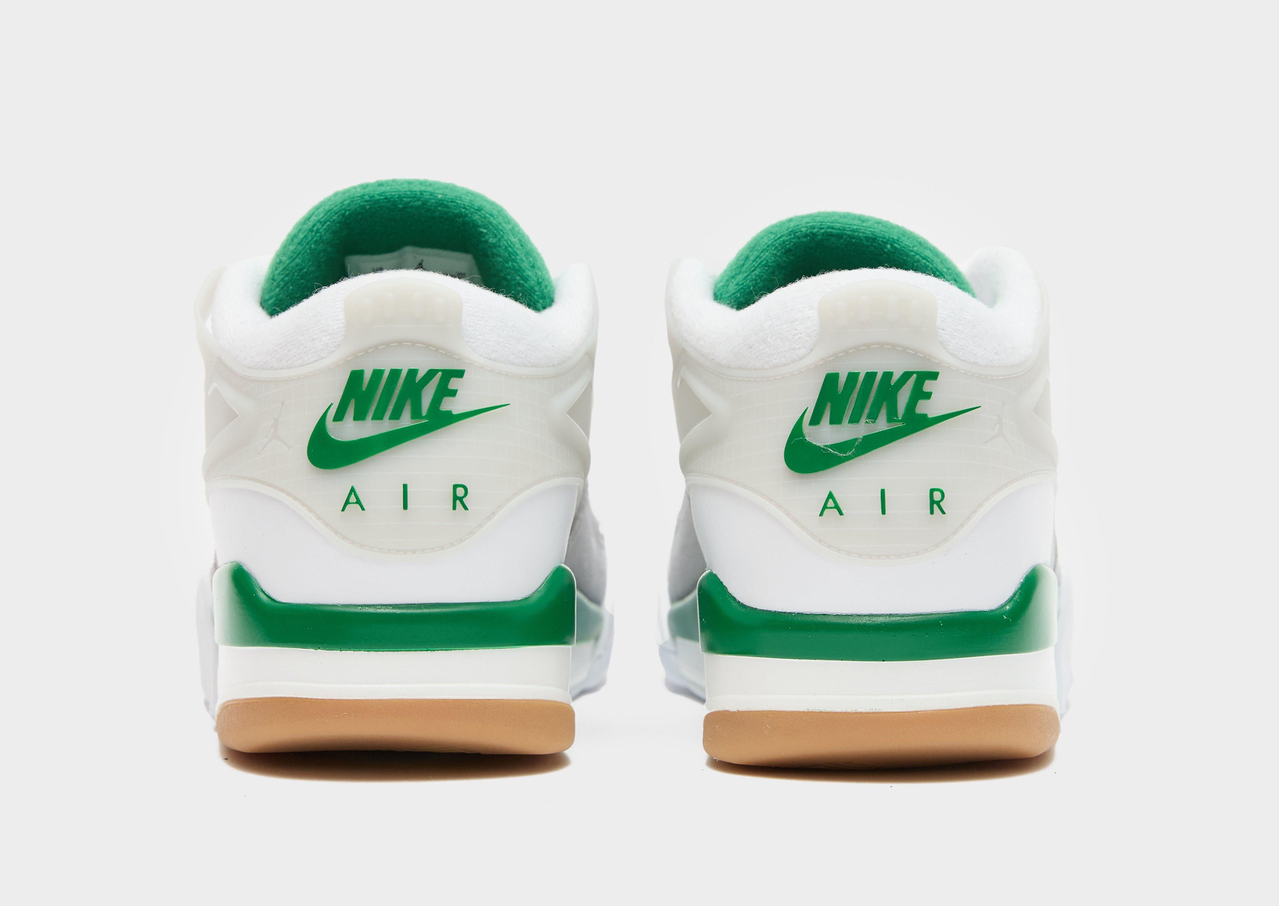 Buty sneakersy męskie AIR JORDAN 4 RM FQ7939-103 Biały