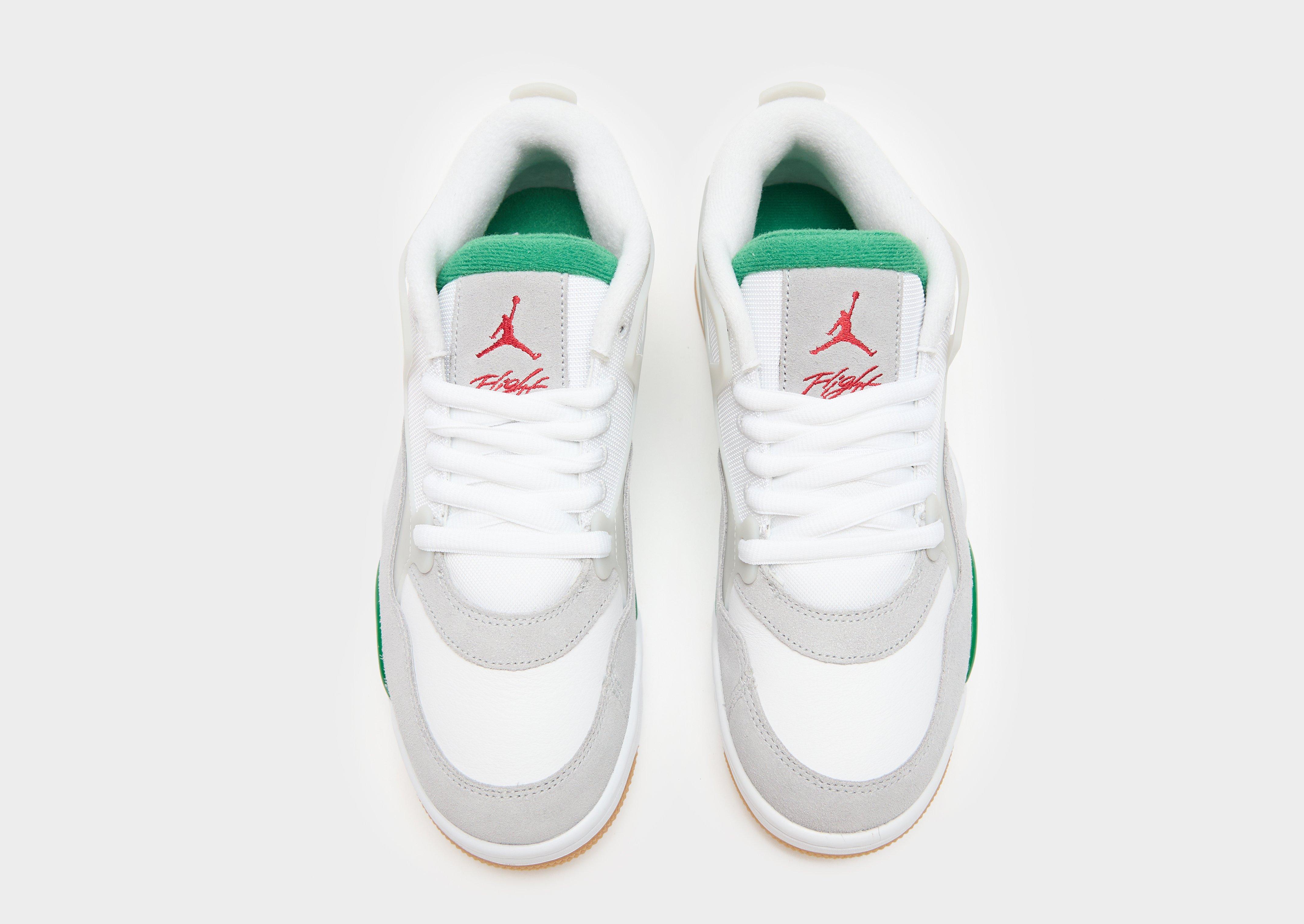 Buty sneakersy męskie AIR JORDAN 4 RM FQ7939-103 Biały